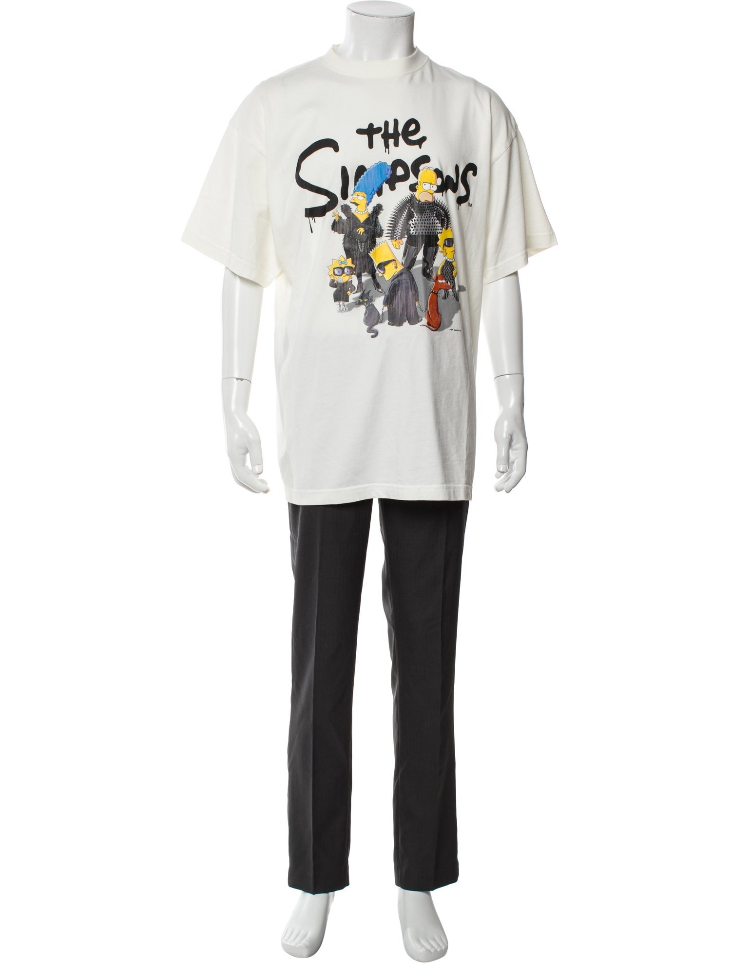 Balenciaga 2021 x The Simpsons T-Shirt