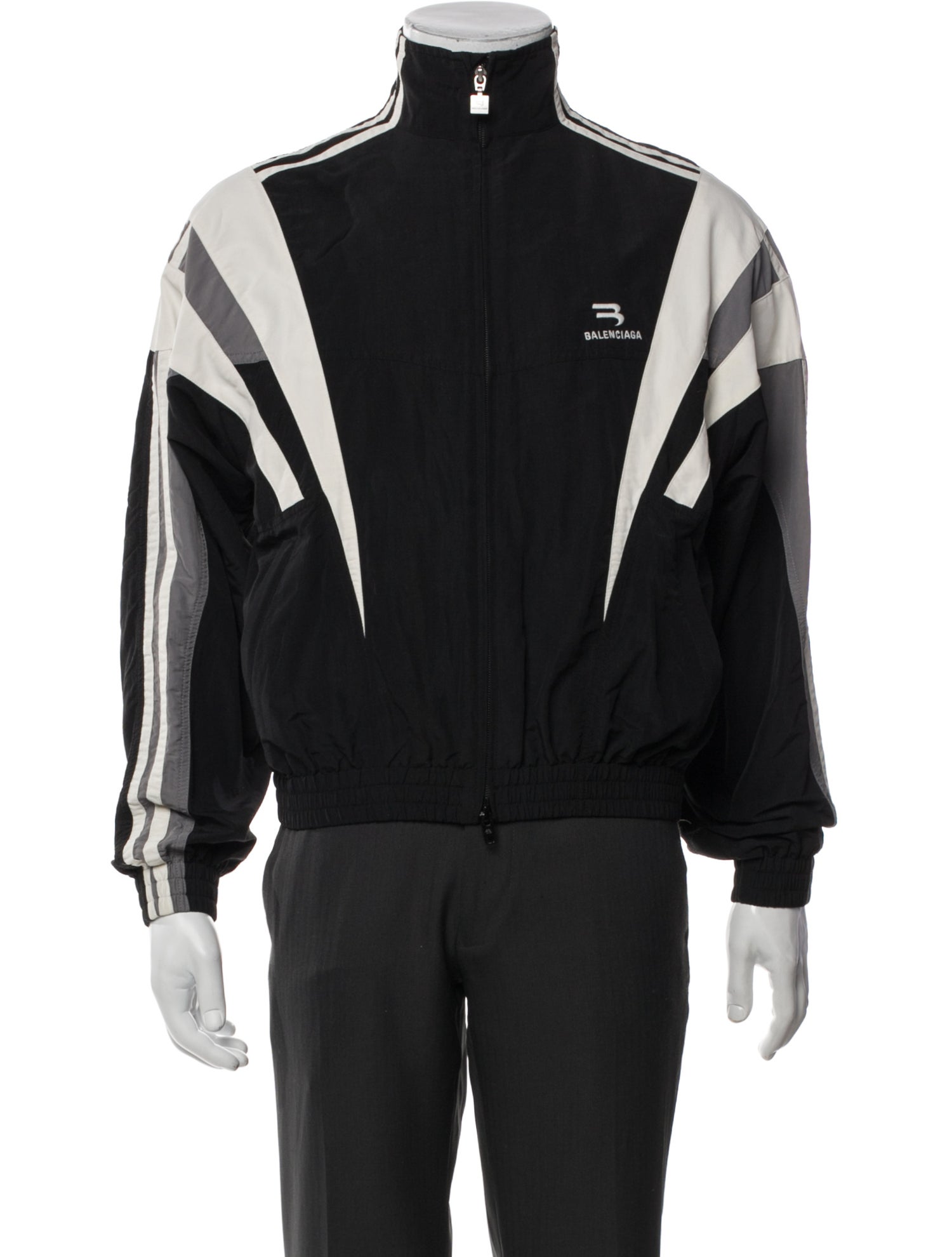 Balenciaga 2021 Sporty B Logo Windbreaker