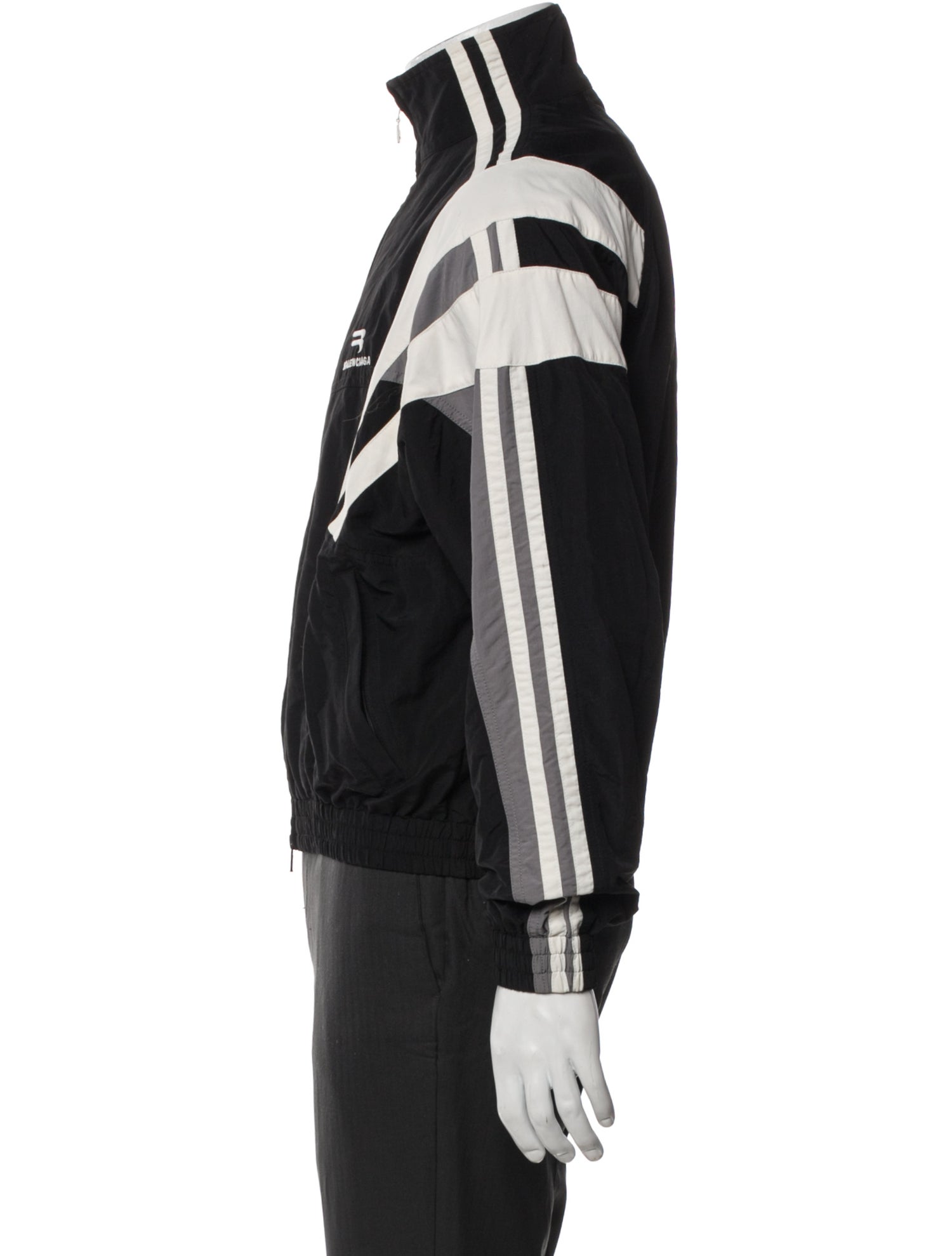 Balenciaga 2021 Sporty B Logo Windbreaker