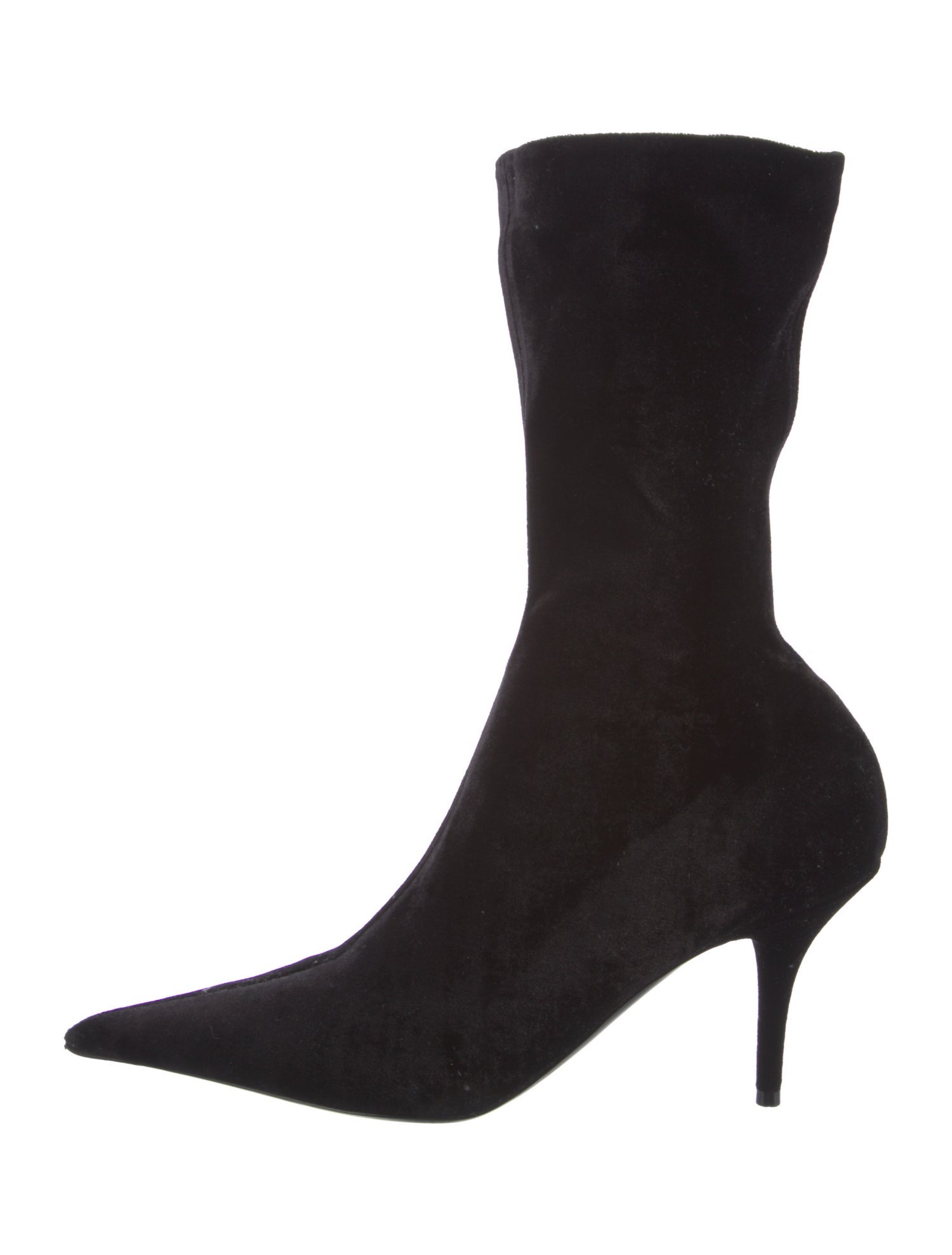 Balenciaga Velvet Sock Boots