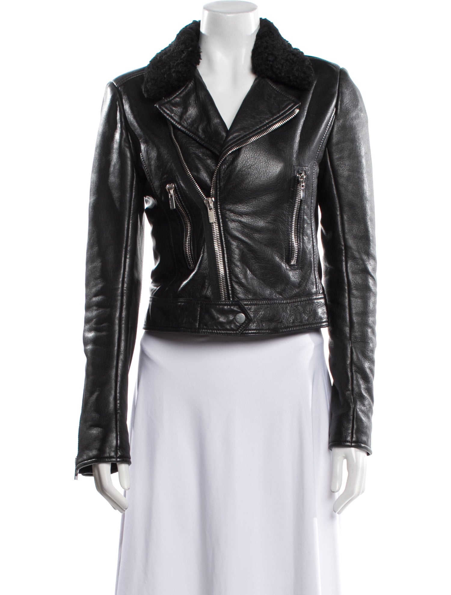 Balenciaga 2015 Leather Biker Jacket