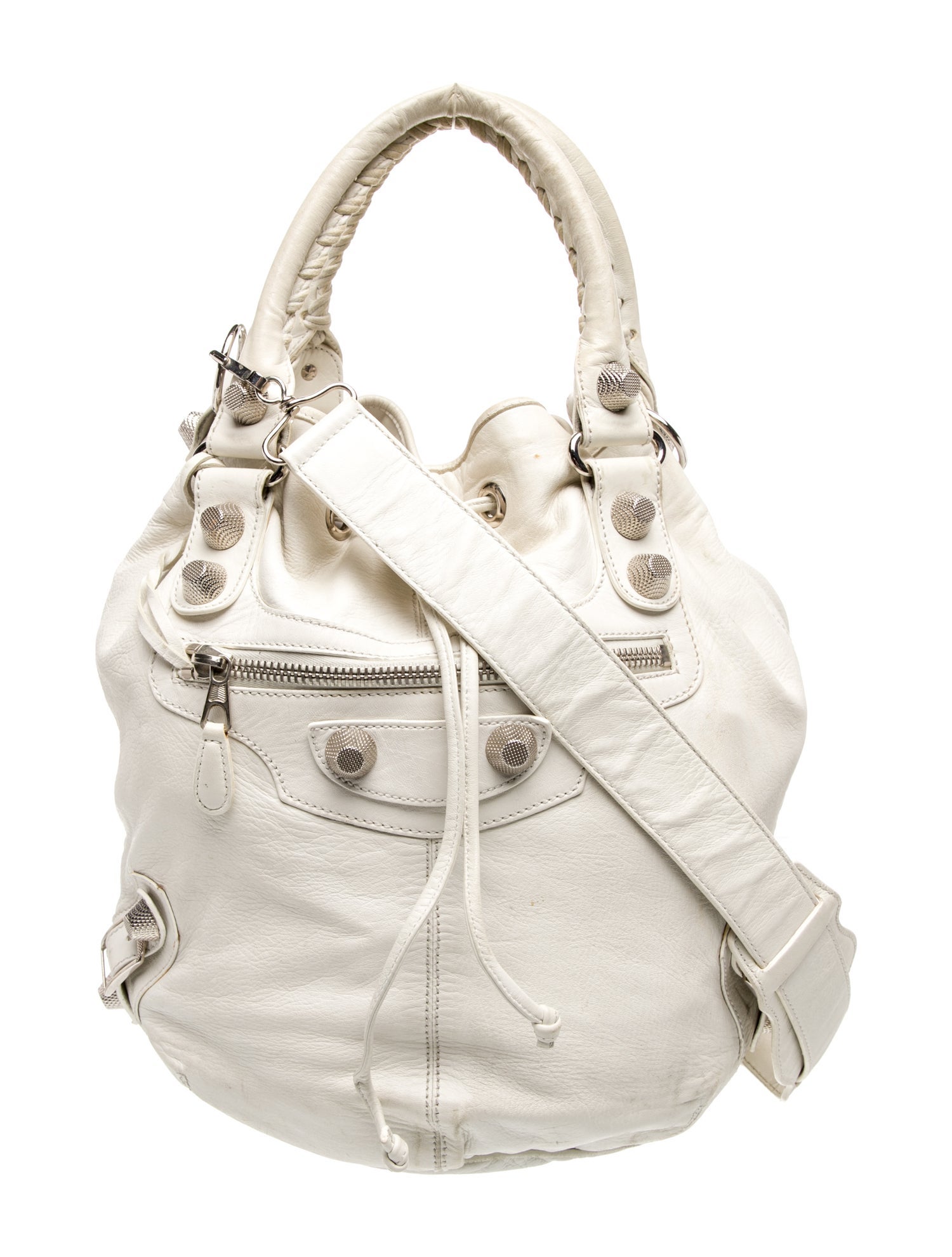 Balenciaga Leather Top Handle Bag