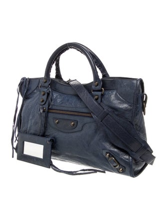 Balenciaga Leather Motocross Classic City