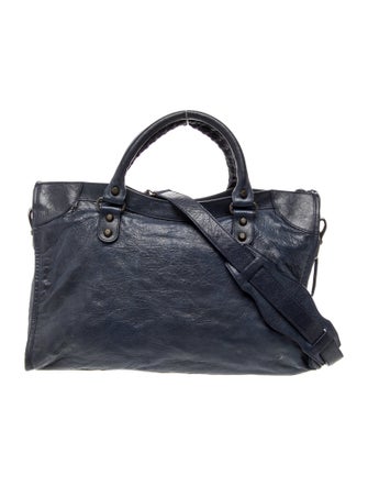 Balenciaga Leather Motocross Classic City