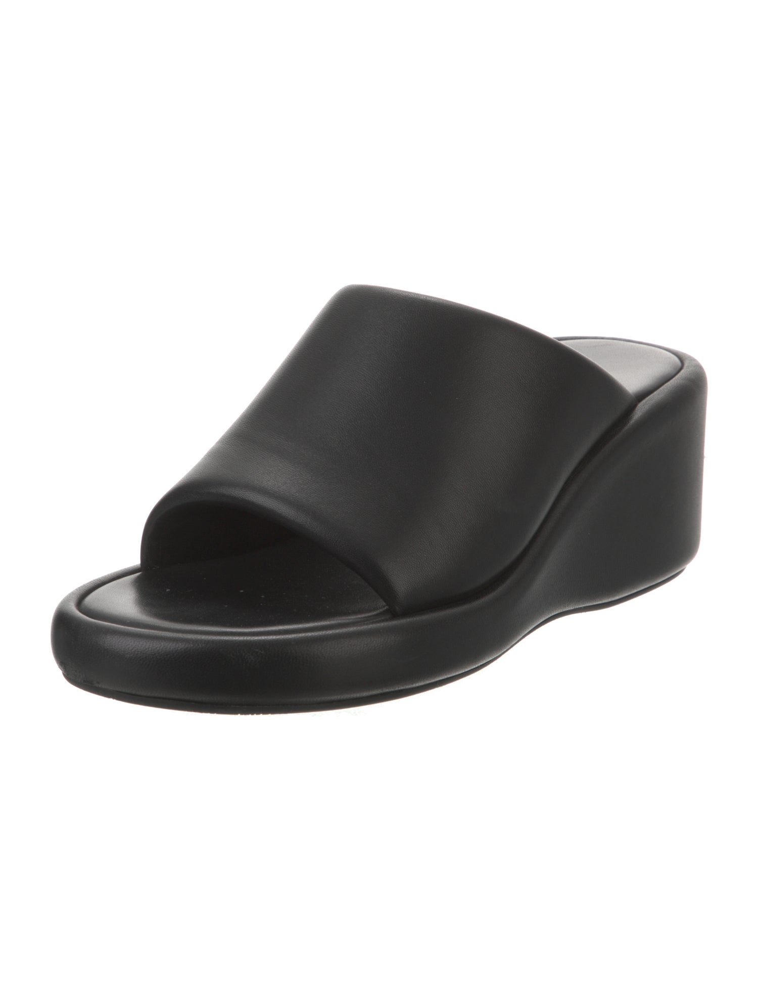 Balenciaga Leather Slides