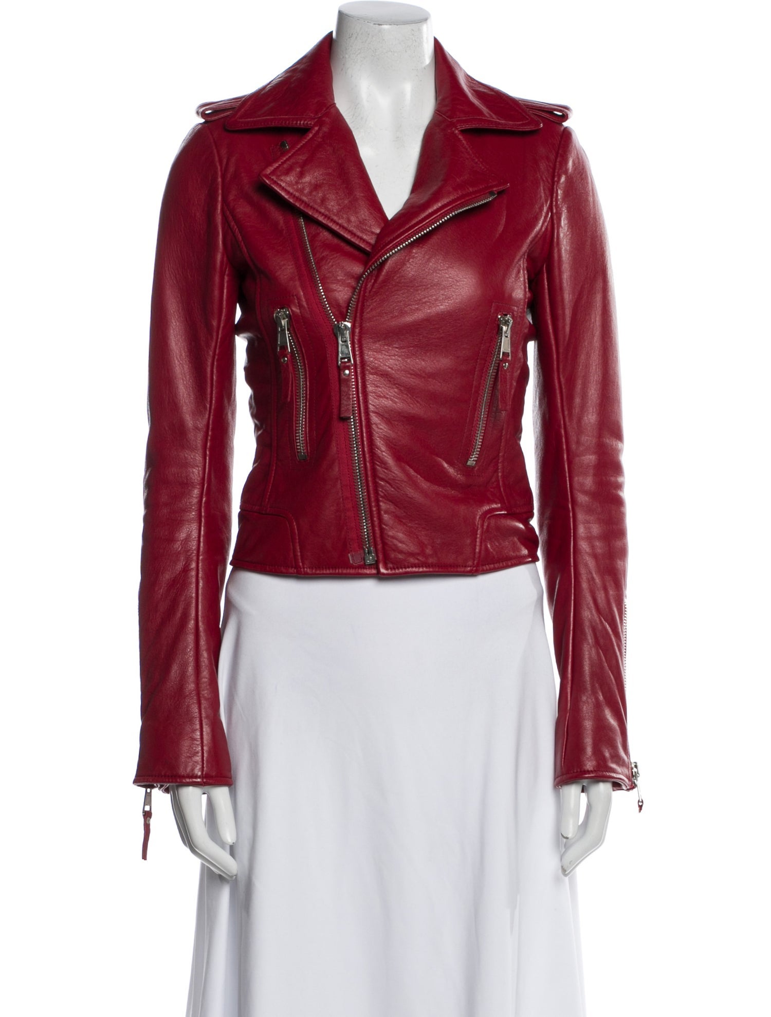 Balenciaga 2013 Leather Biker Jacket