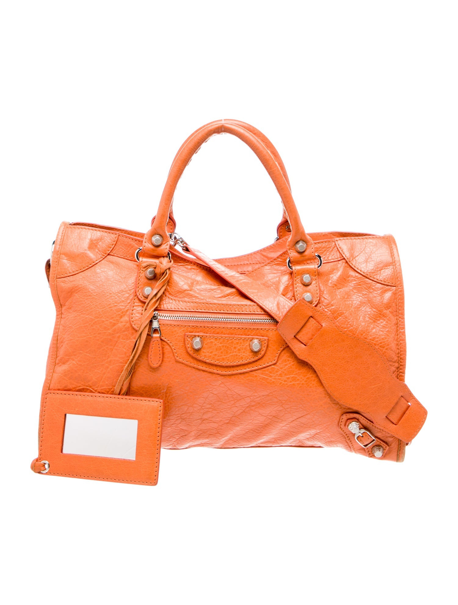 Balenciaga Leather Motocross Classic City