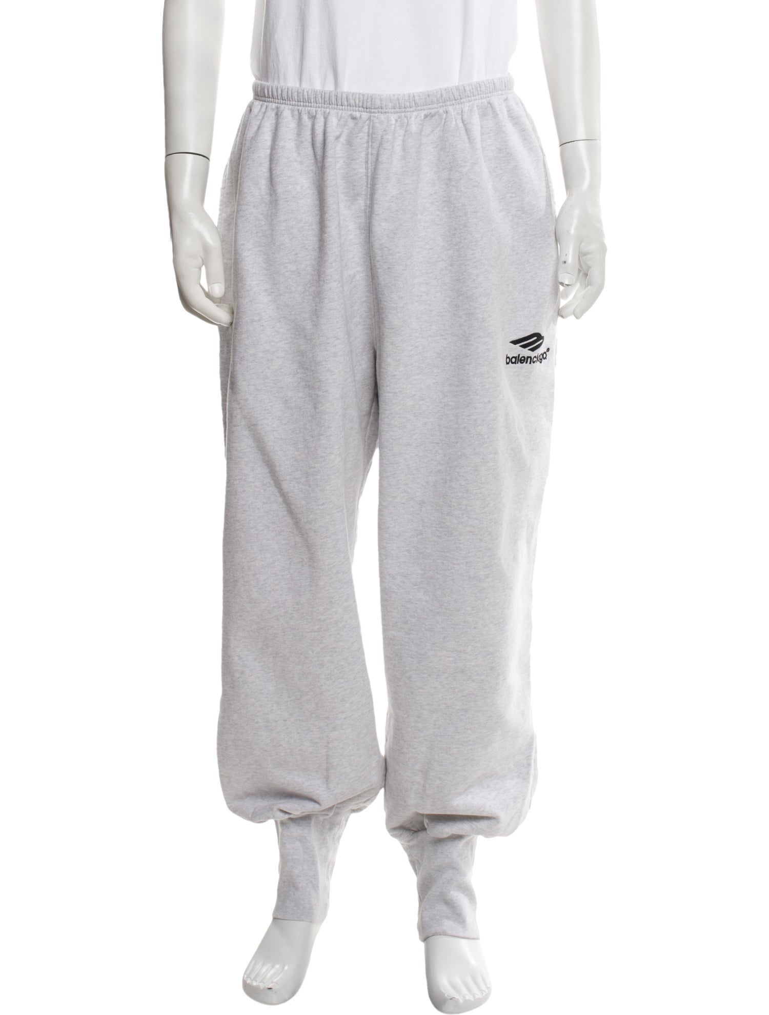 Balenciaga 2021 Graphic Print Lounge Bottoms