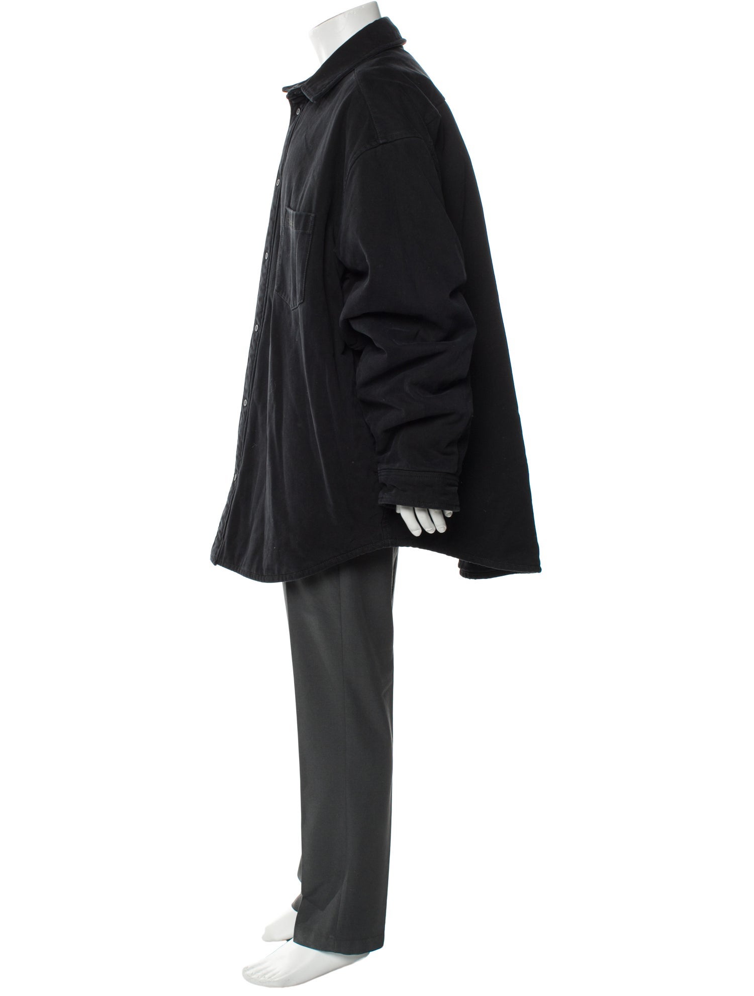 Balenciaga 2022-2023 Silk Parka