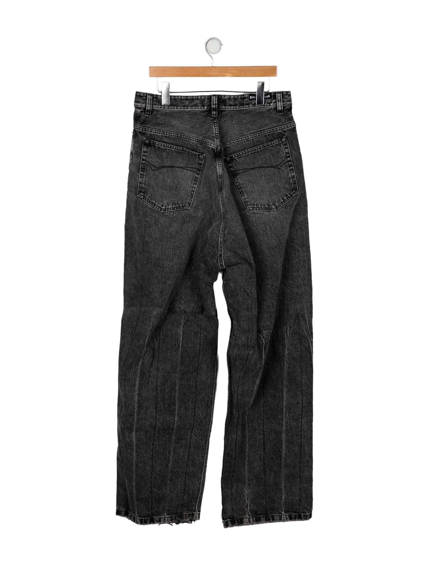 Balenciaga 2022 Straight-Leg Jeans