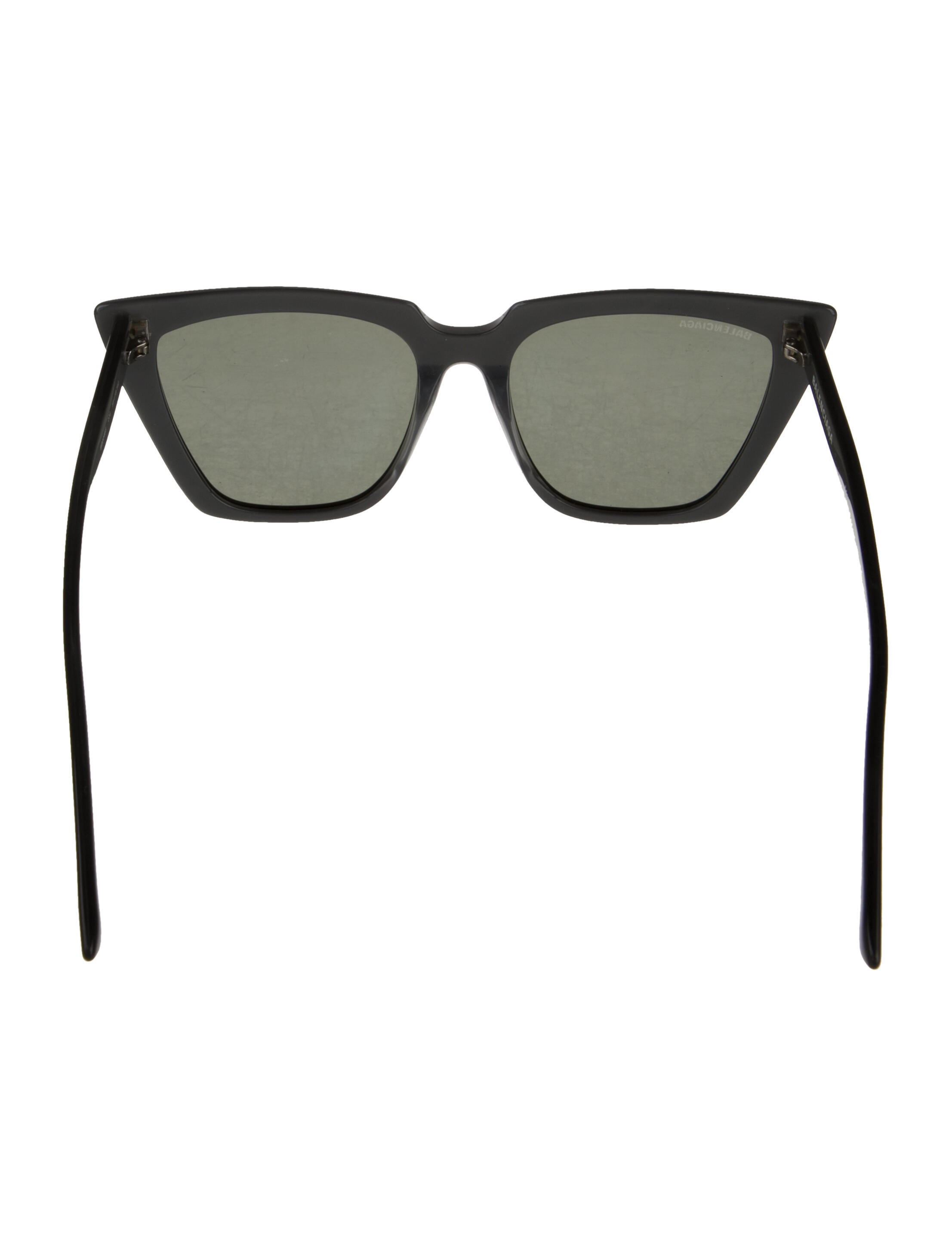 Balenciaga Cat-Eye Mirrored Sunglasses