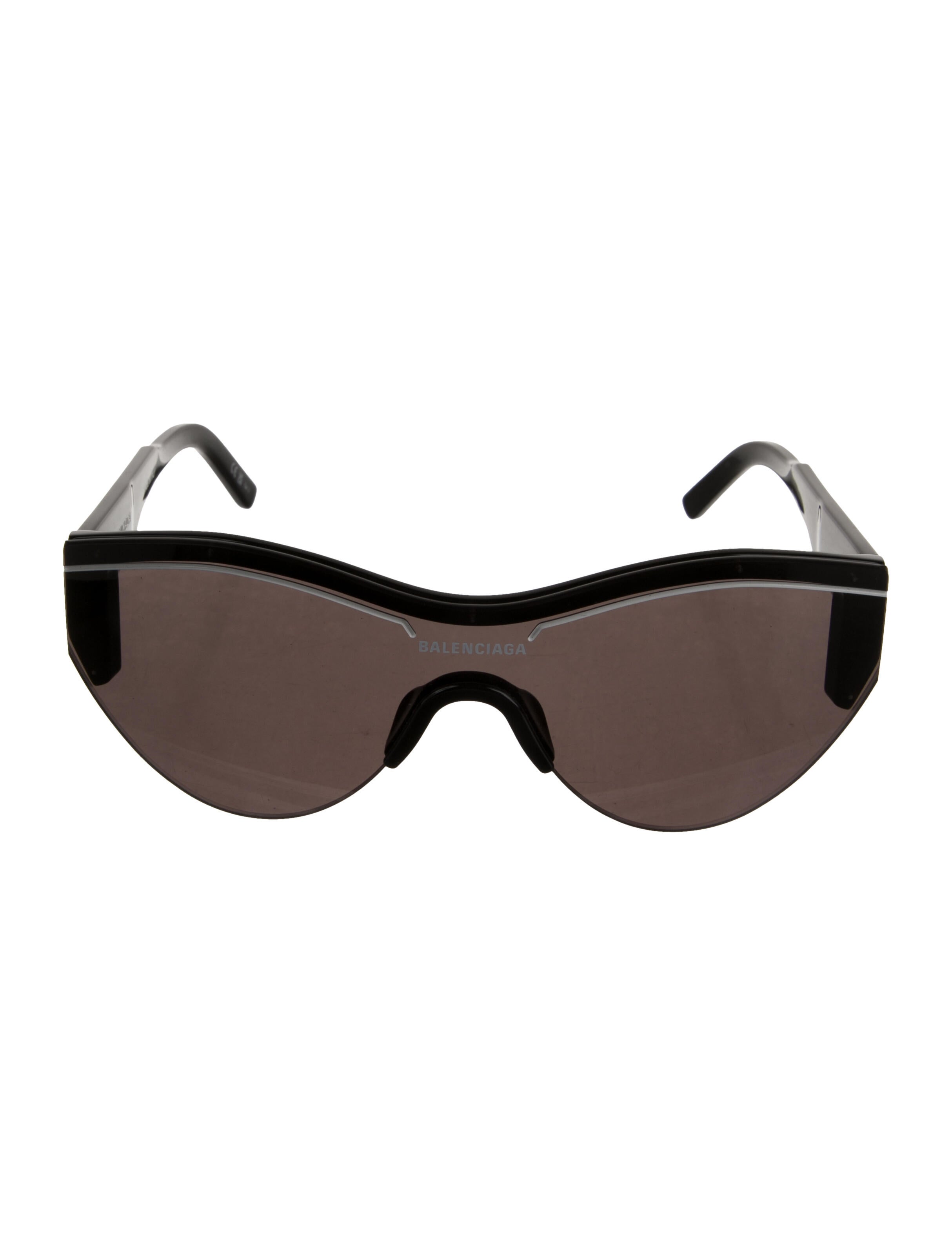 Balenciaga Shield Tinted Sunglasses