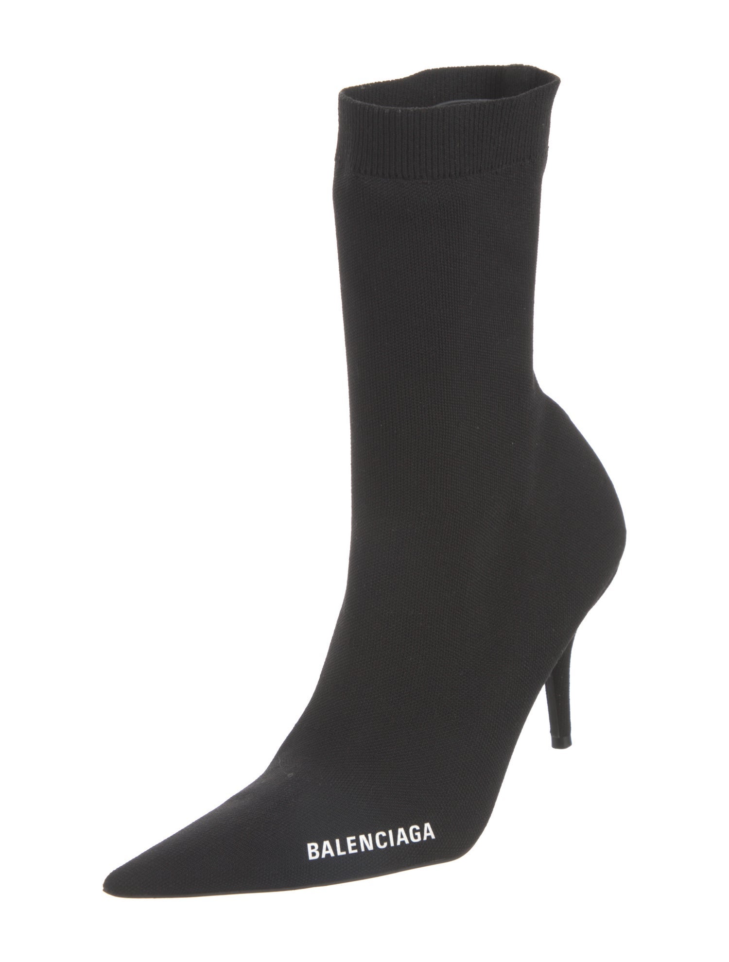Balenciaga Signature Logo Sock Boots