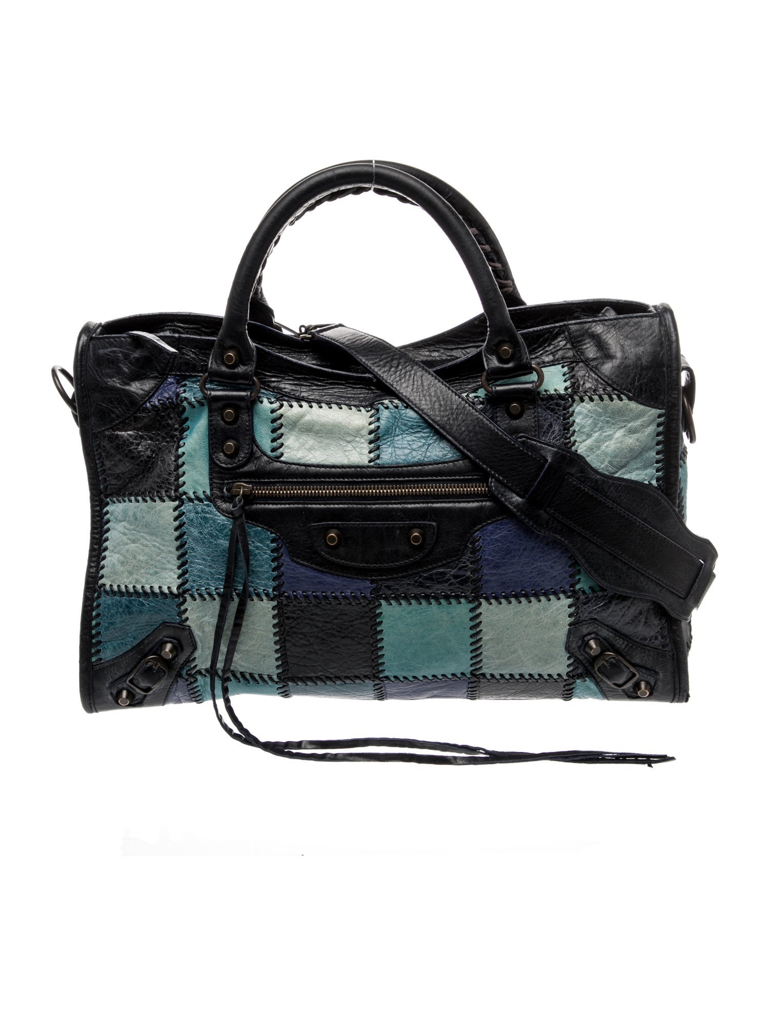 Balenciaga Leather Motocross Classic City