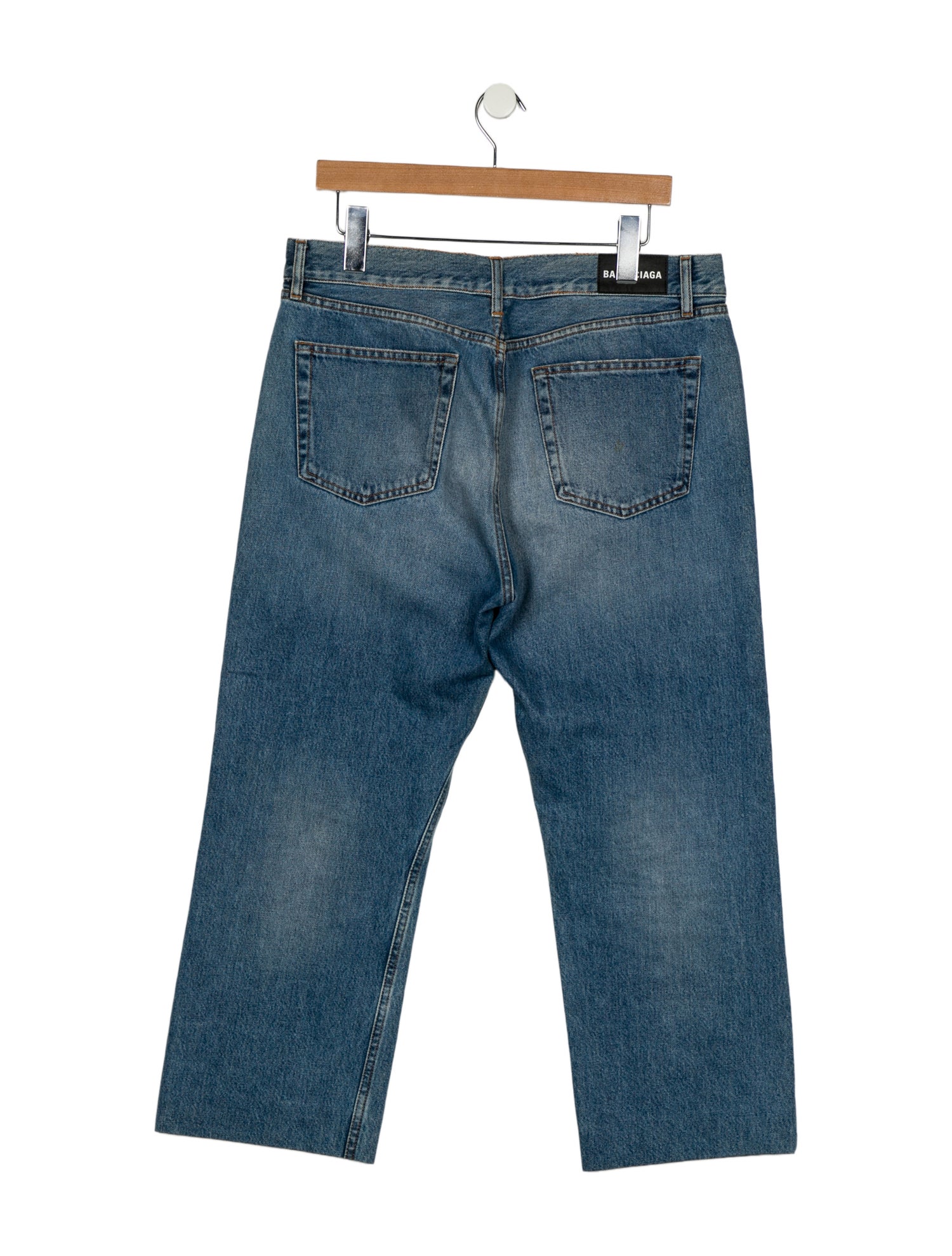 Balenciaga 2019 Straight-Leg Jeans