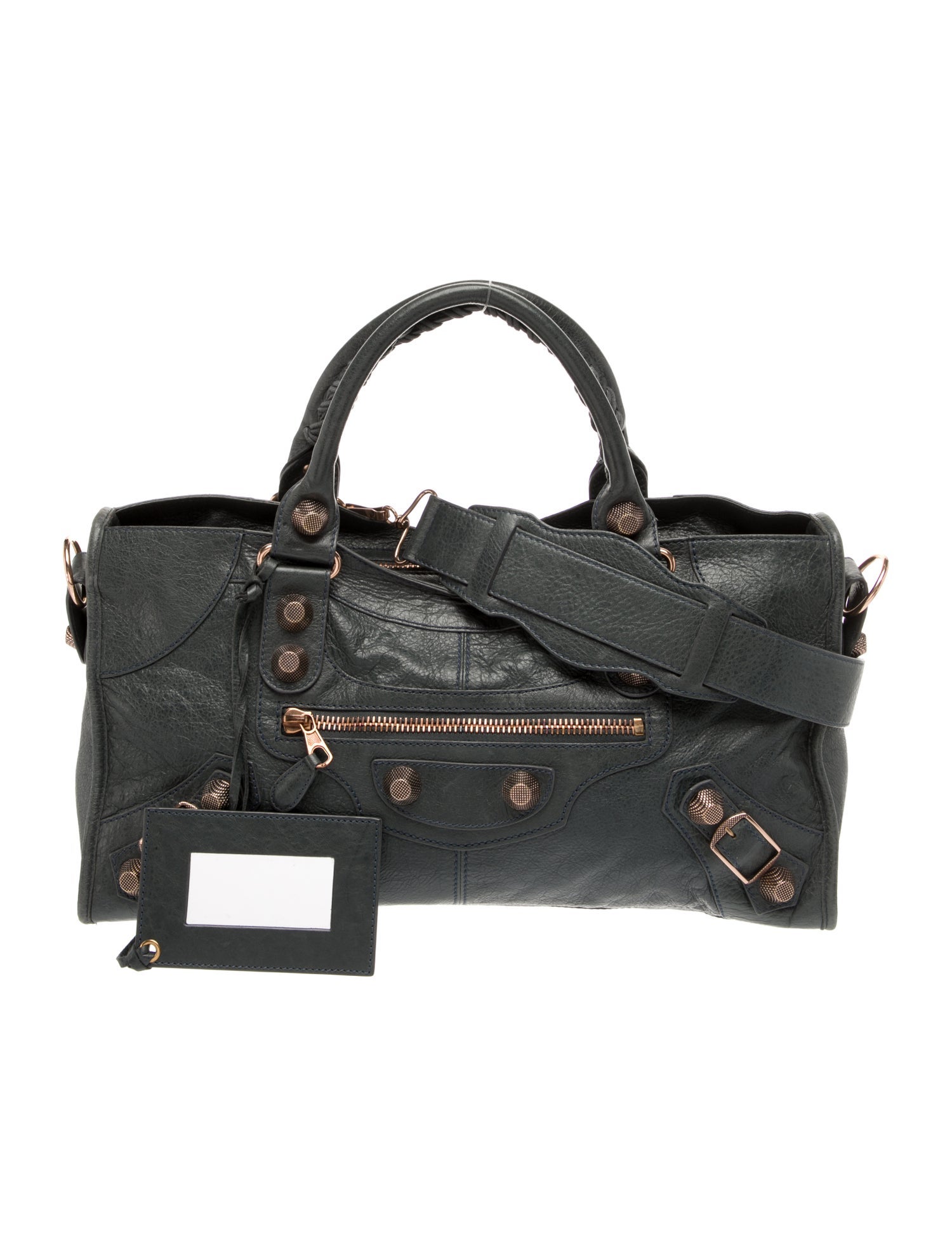 Balenciaga Leather Motocross City Giant