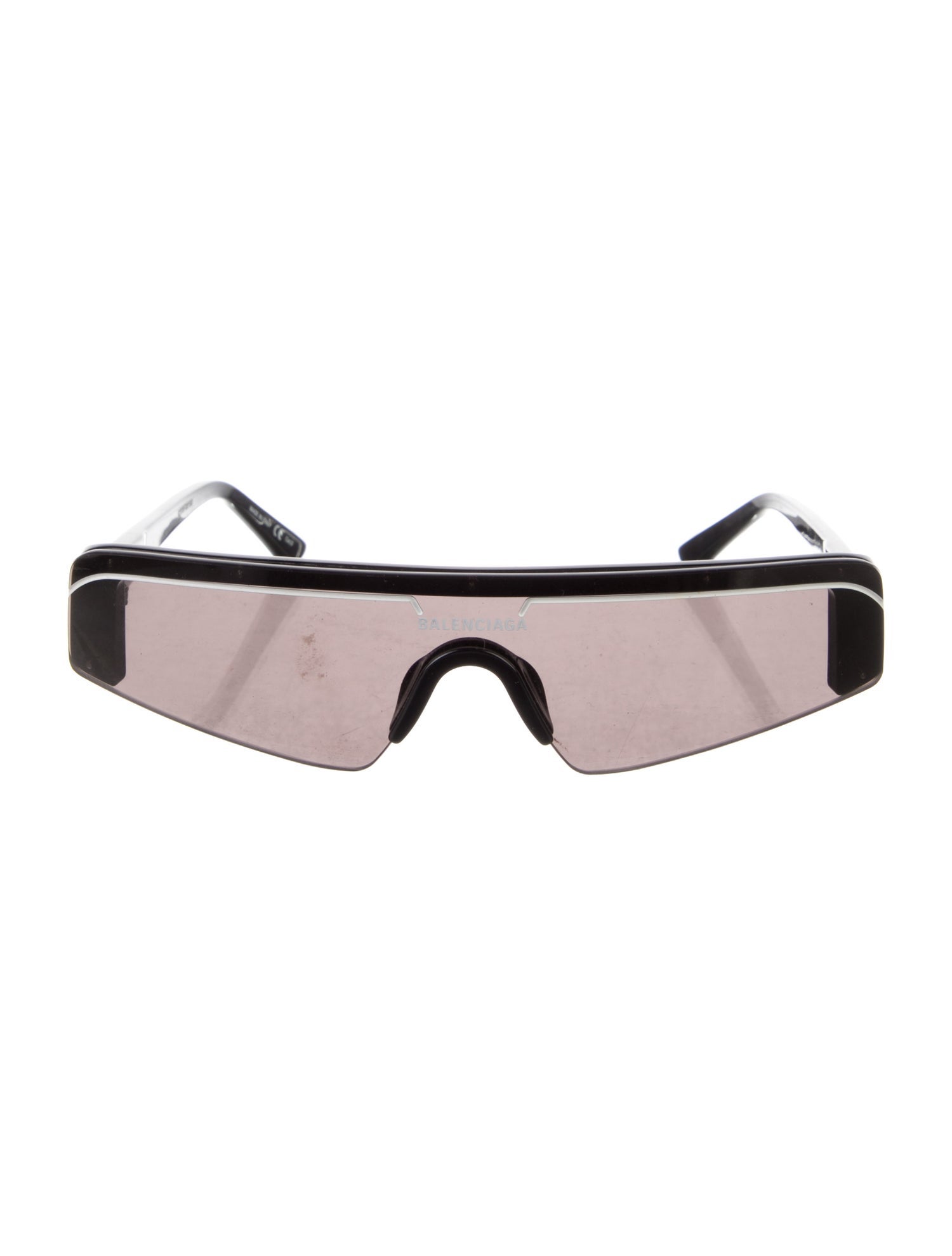 Balenciaga Shield Tinted Sunglasses