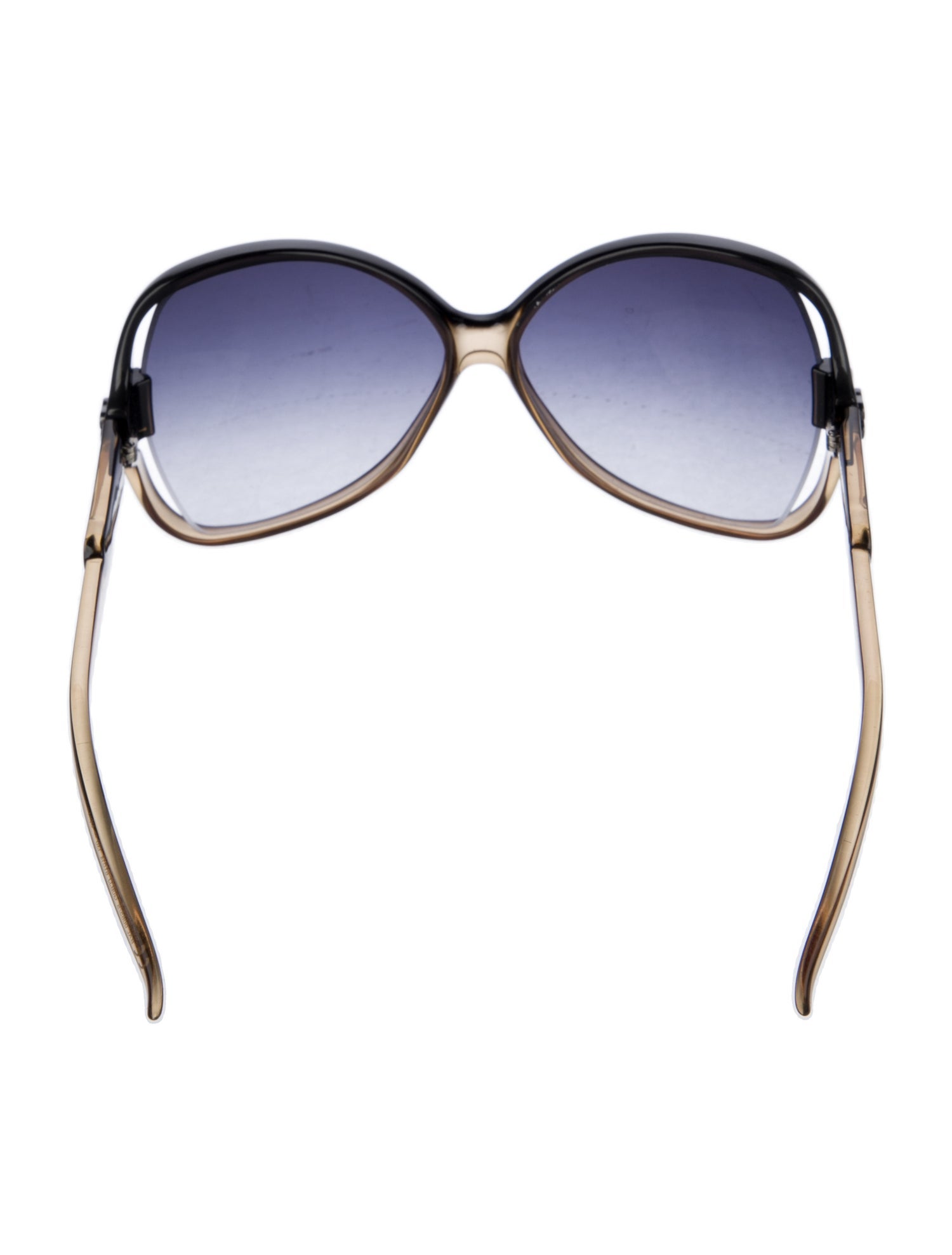 Balenciaga Oversize Gradient Sunglasses