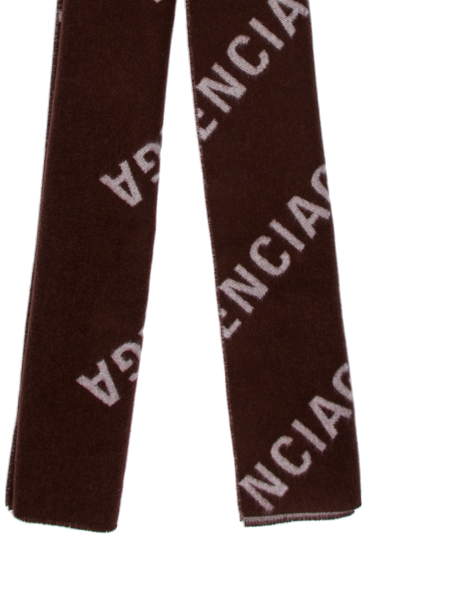 Balenciaga Wool Printed Scarf w/ Tags