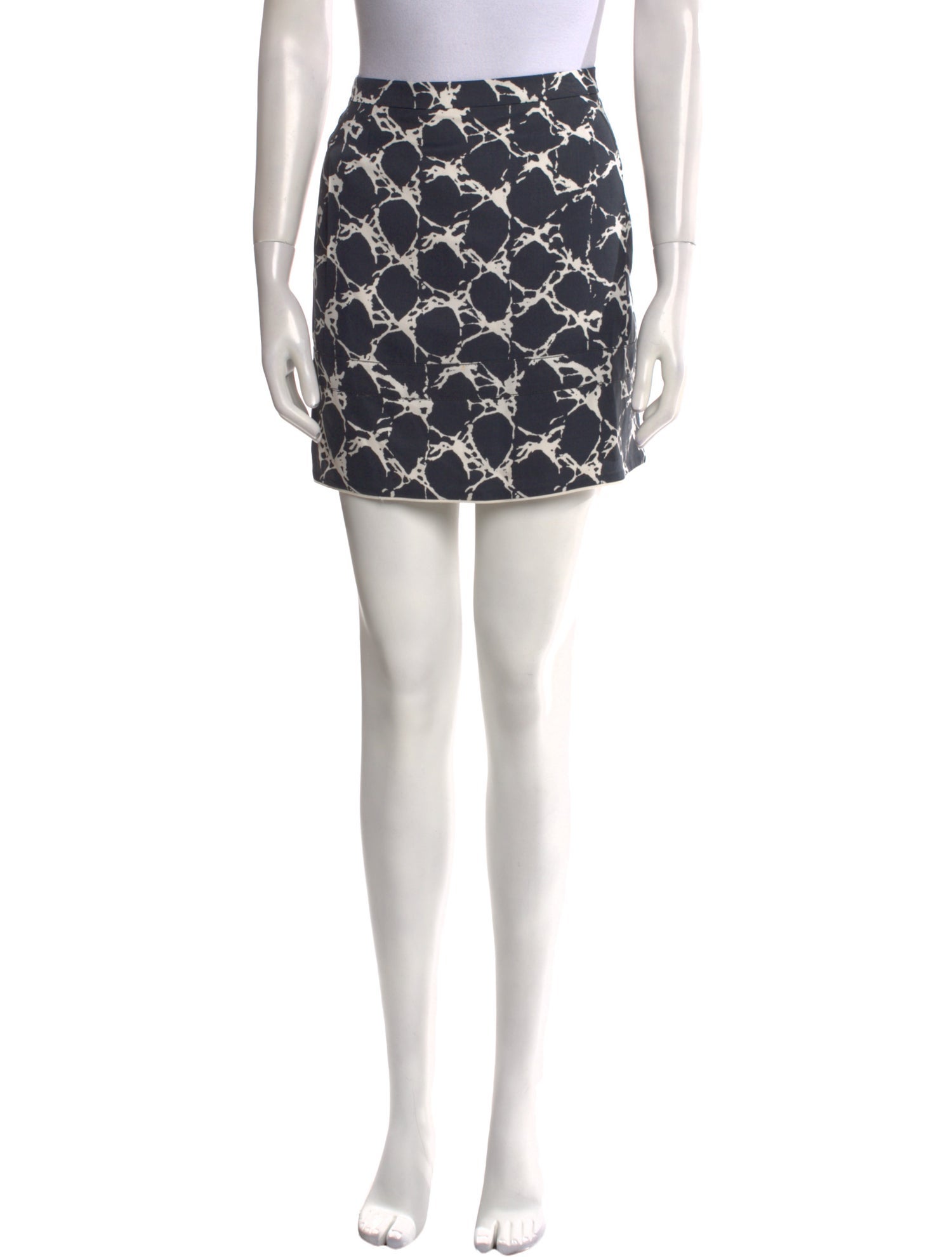 Balenciaga Silk Mini Skirt