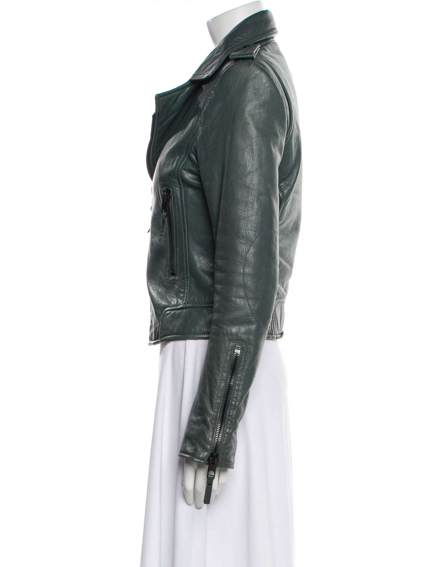 Balenciaga 2010-2011 Leather Biker Jacket
