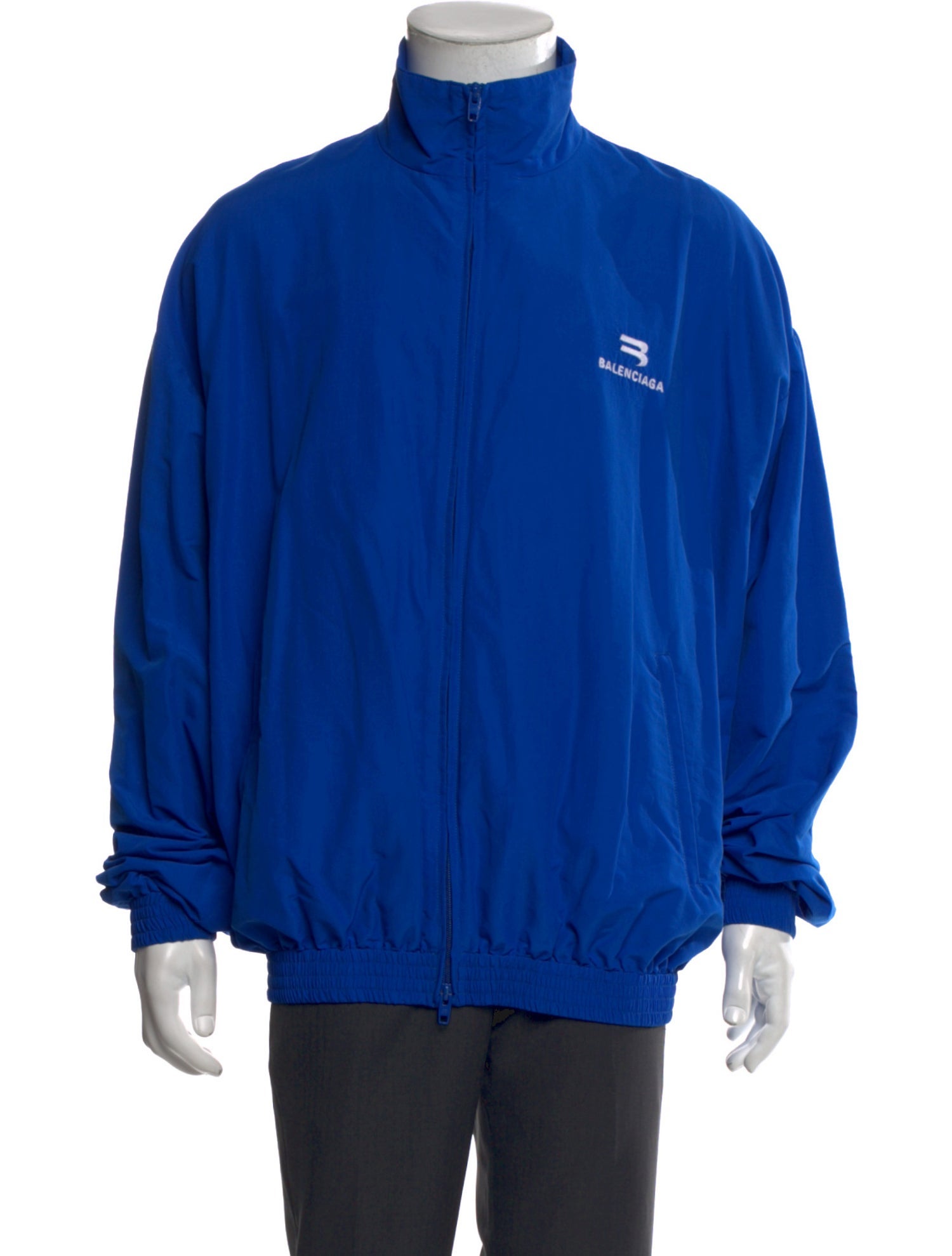 Balenciaga 2021 Graphic Print Windbreaker