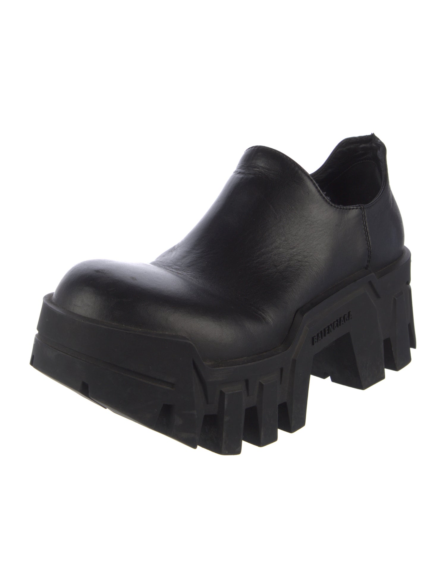 Balenciaga Leather Rain Boots