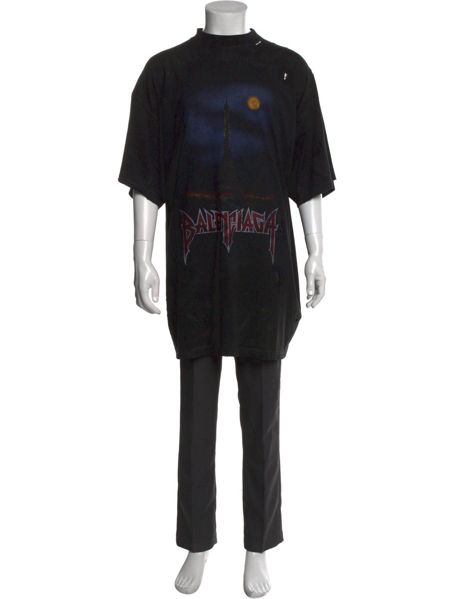 Balenciaga 2023 'Paris Moon' T-Shirt