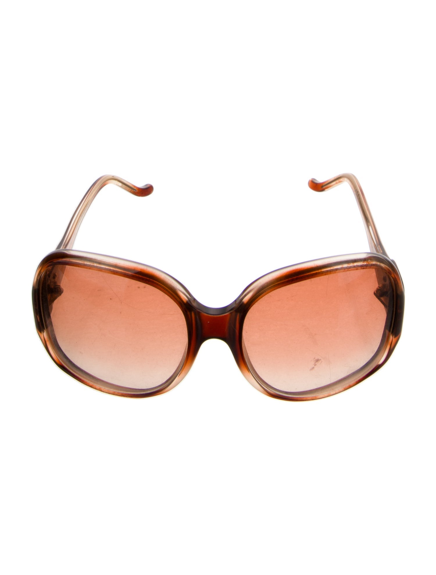 Balenciaga Oversize Gradient Sunglasses