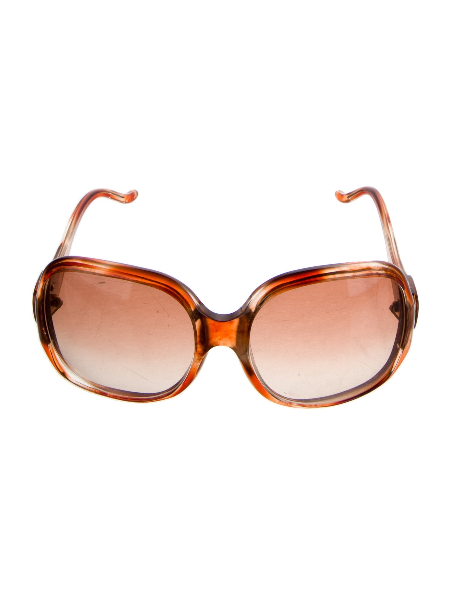 Balenciaga Oversize Tinted Sunglasses