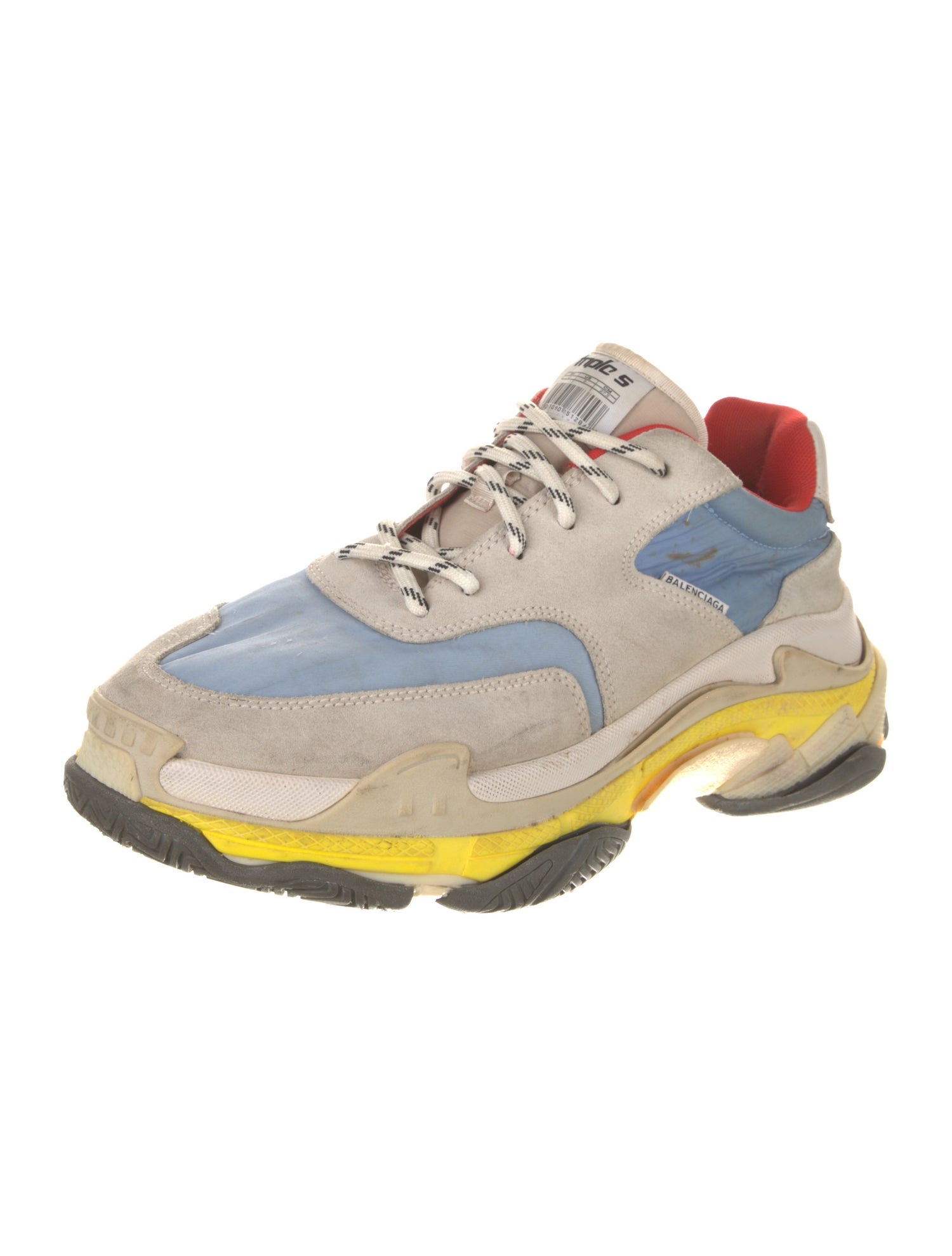 Balenciaga Triple S 'Nylon' Chunky Sneakers