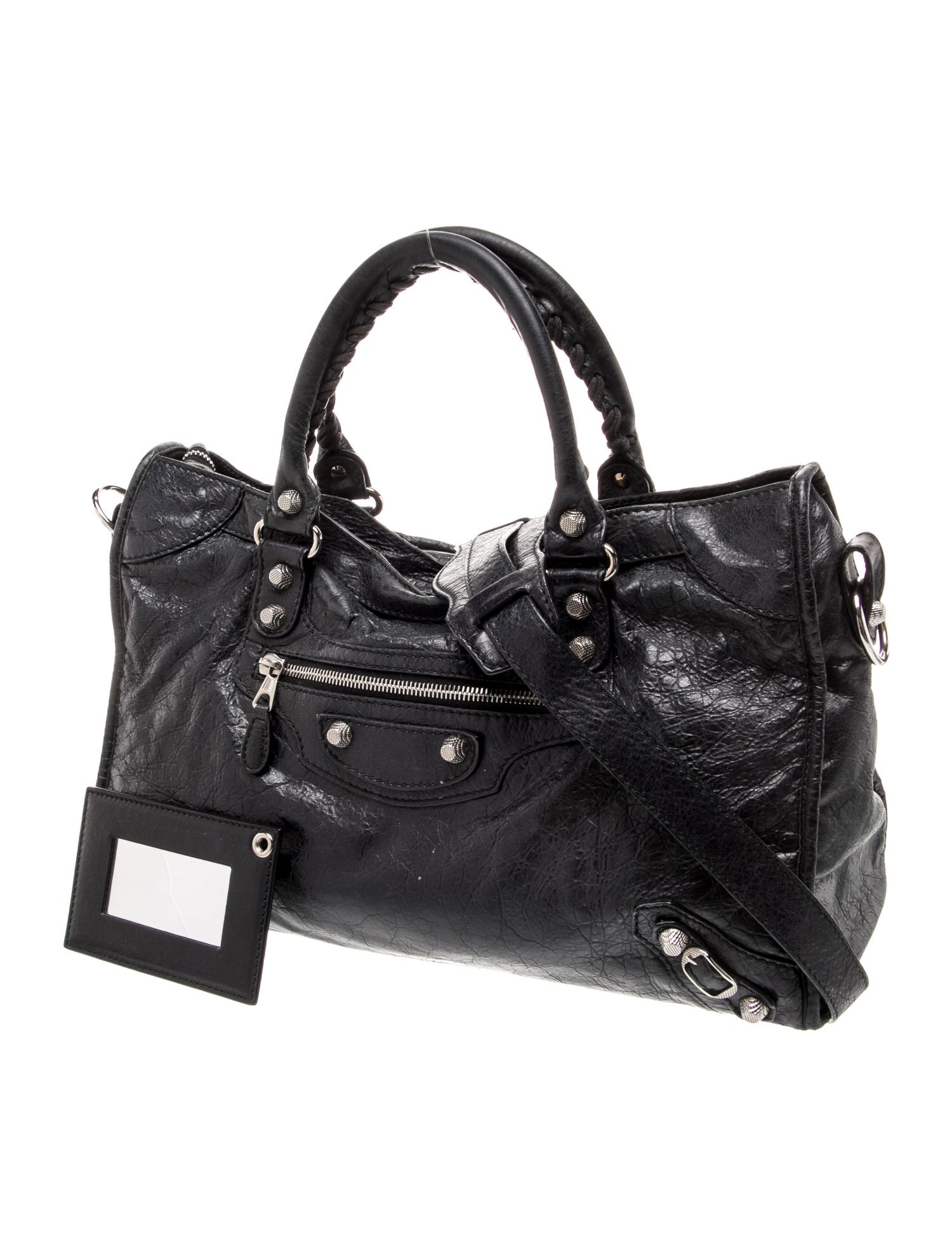 Balenciaga Leather Motocross City Giant