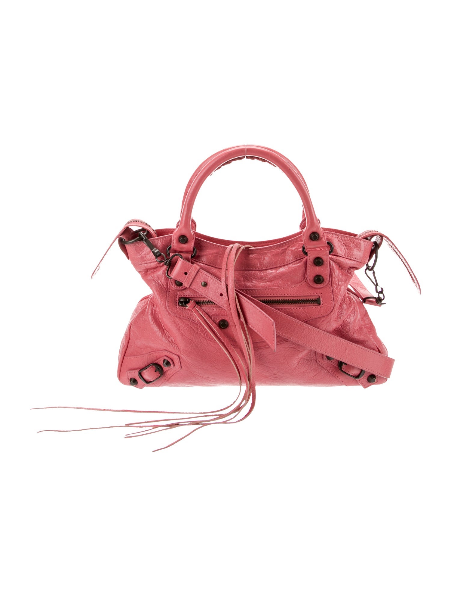 Balenciaga Leather Motocross The Town