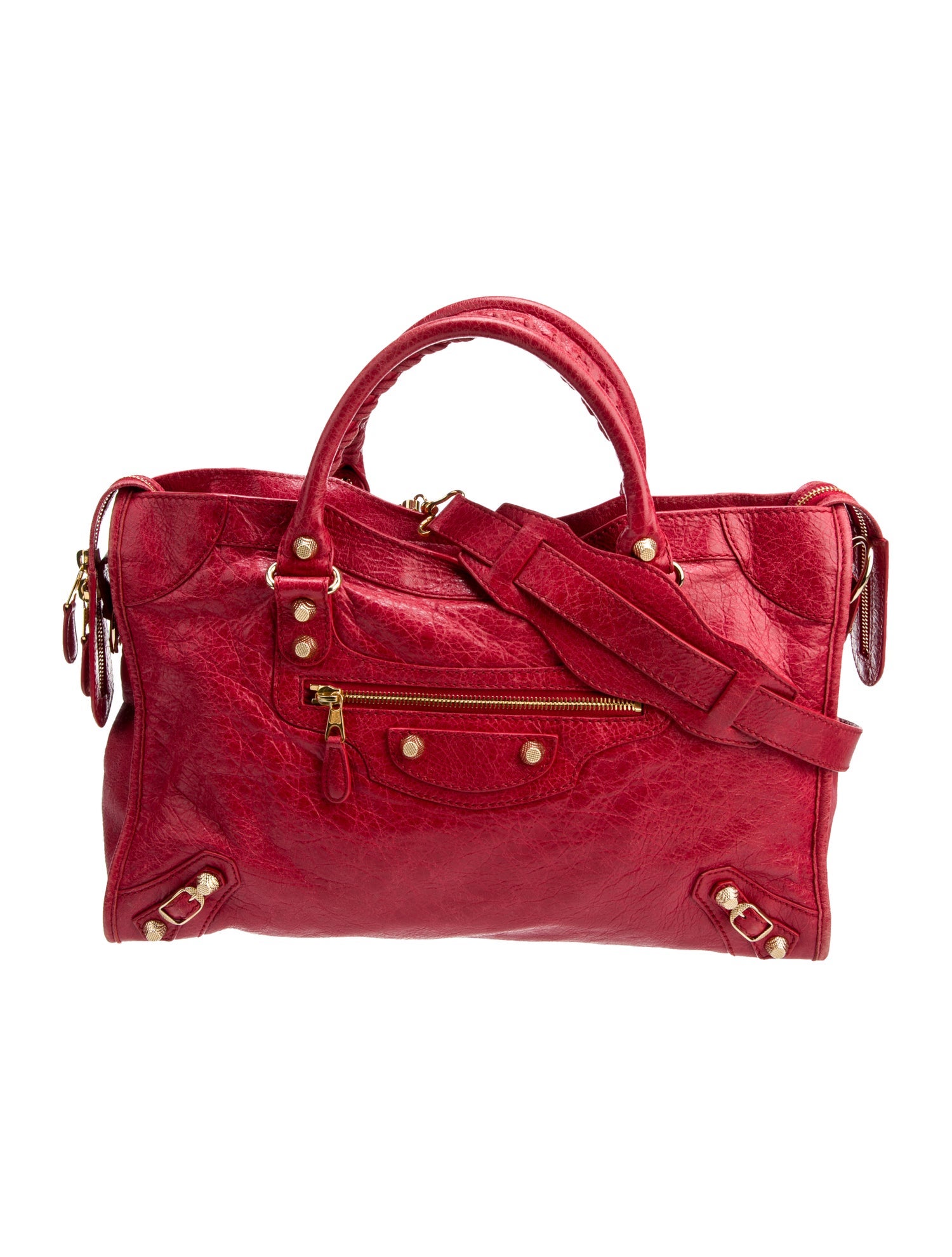 Balenciaga Leather Motocross City Giant