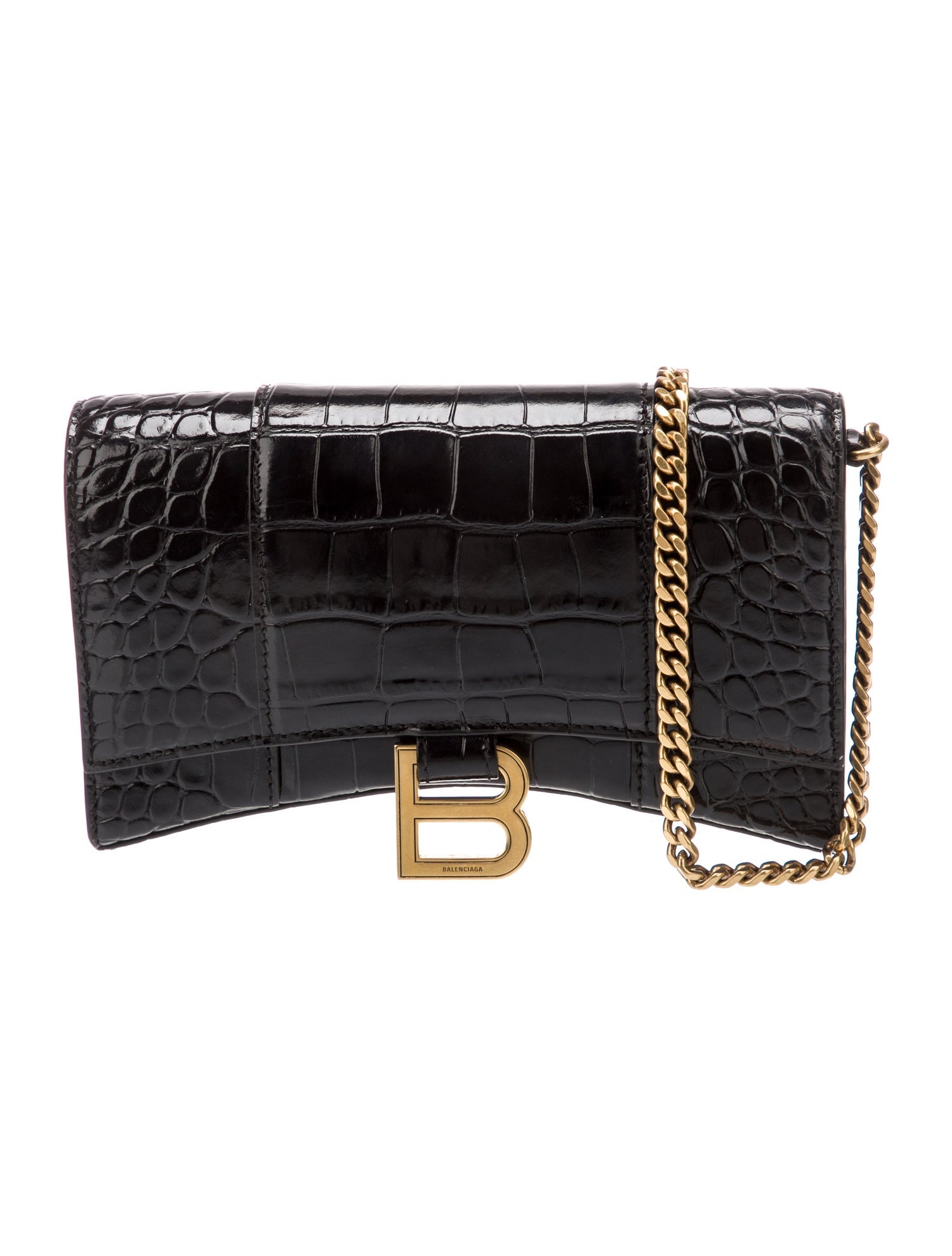 Balenciaga Embossed Leather Hourglass