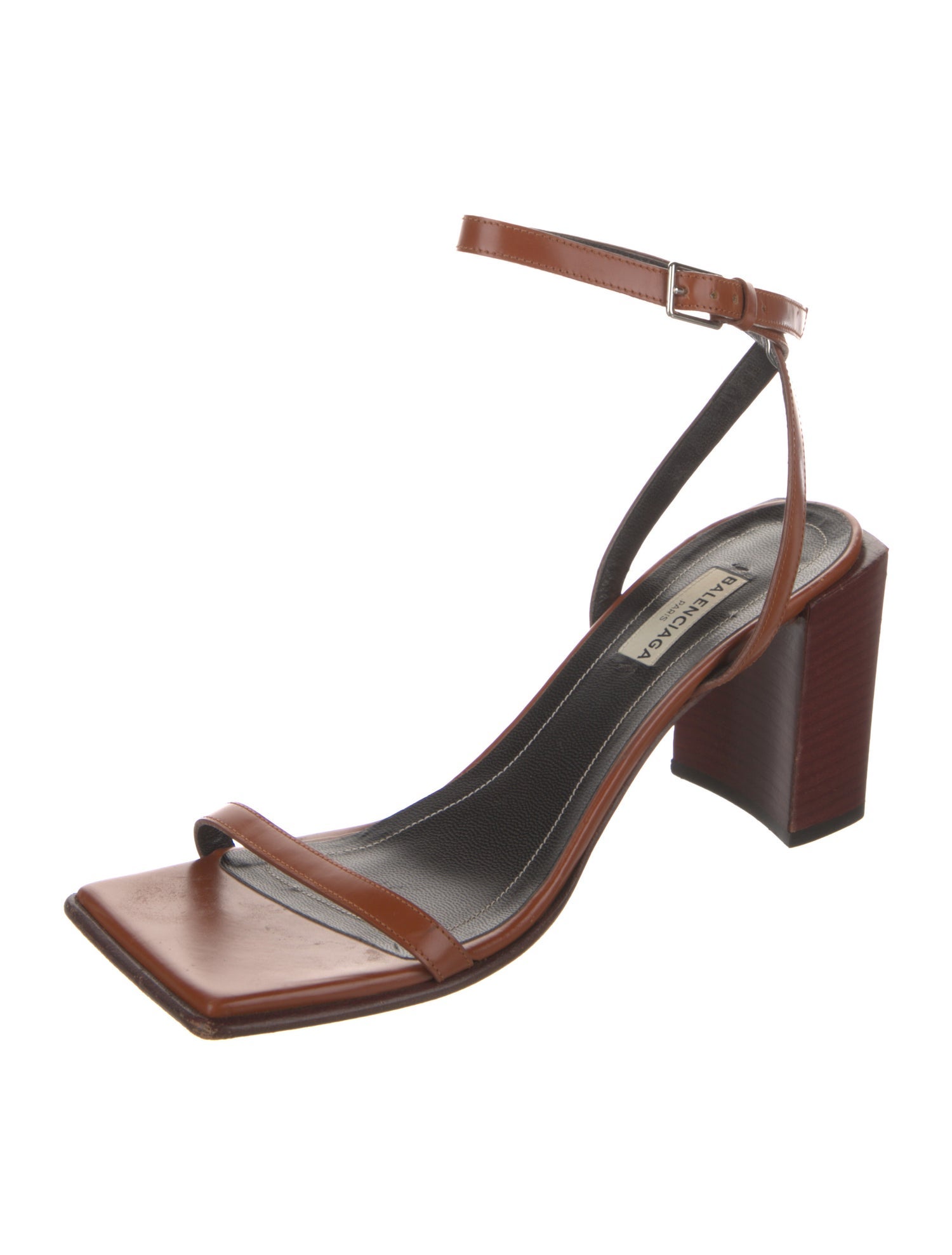 Balenciaga Leather Sandals