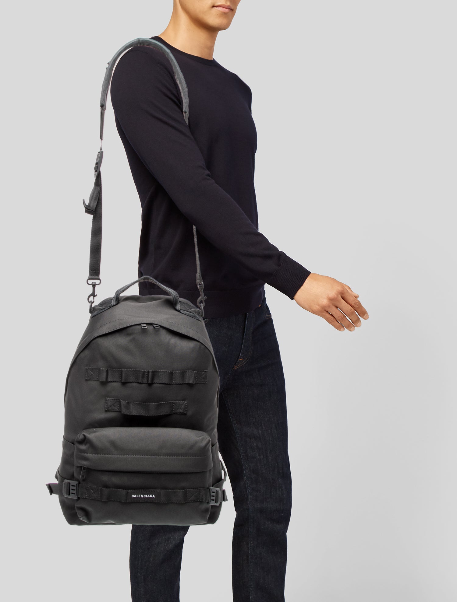 Balenciaga Nylon Backpack 2023