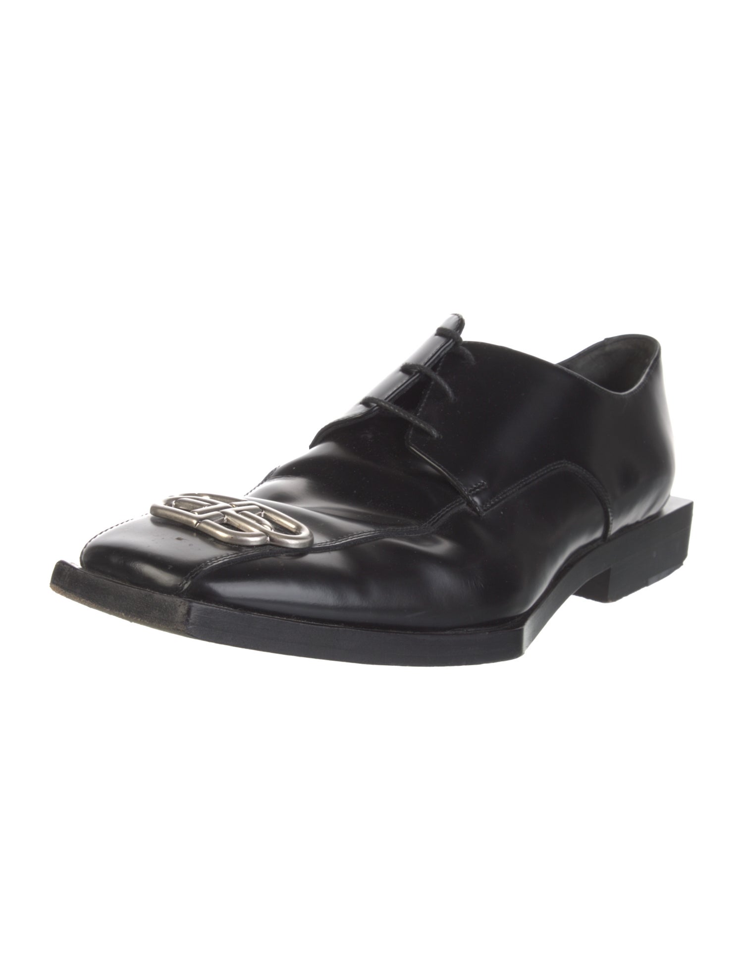 Balenciaga Leather Derby Shoes