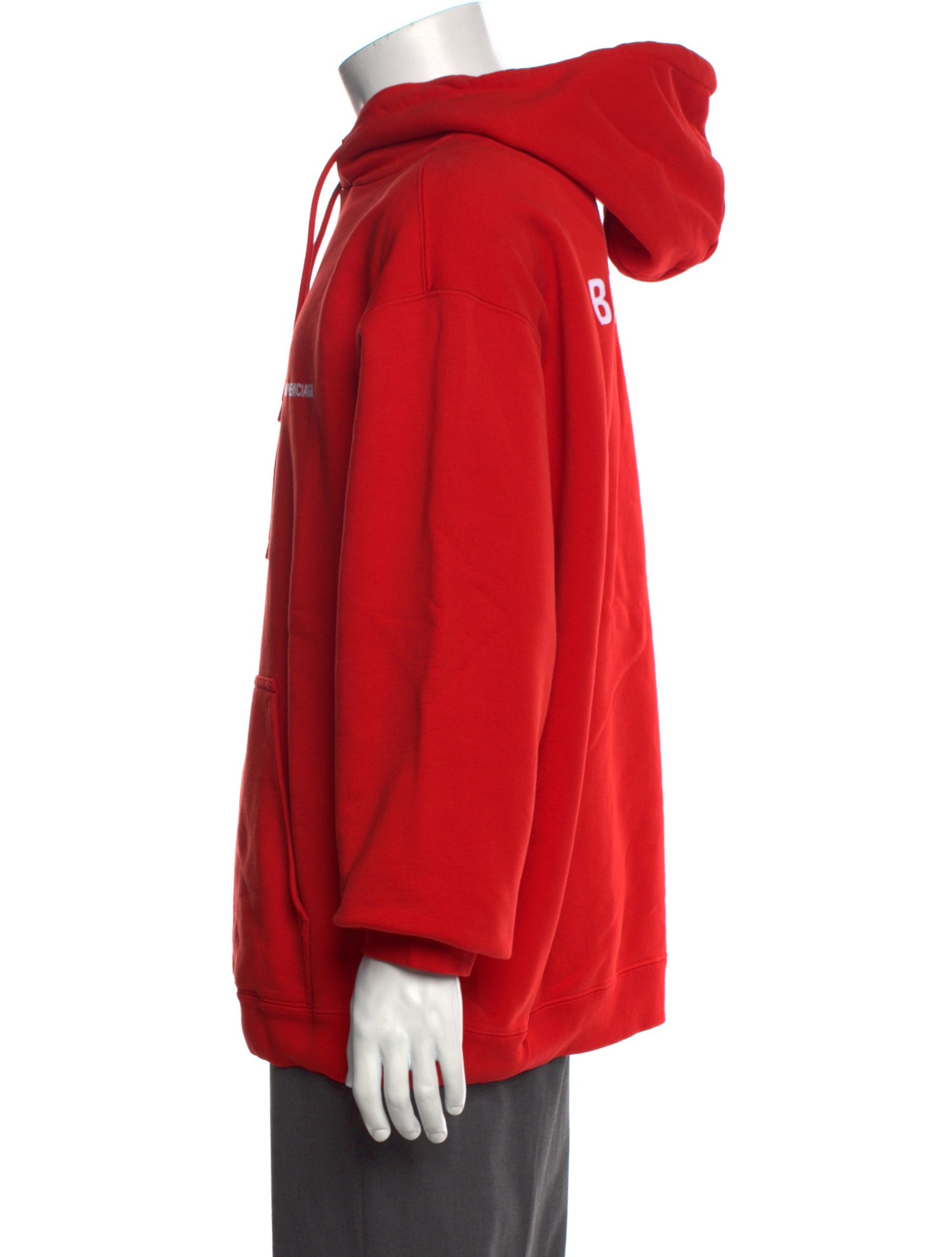 Balenciaga 2021 Graphic Print Hoodie