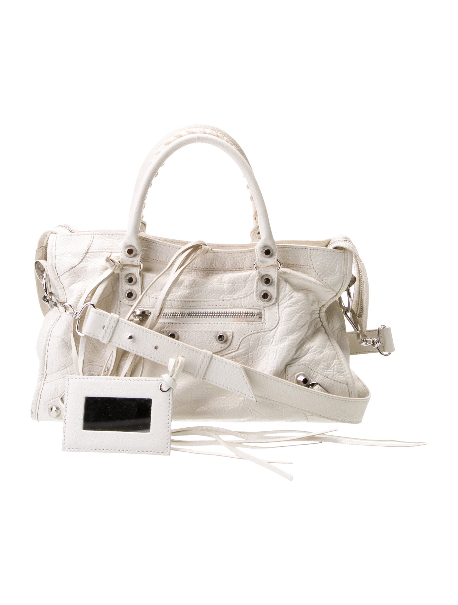 Balenciaga Leather Motocross Classic City