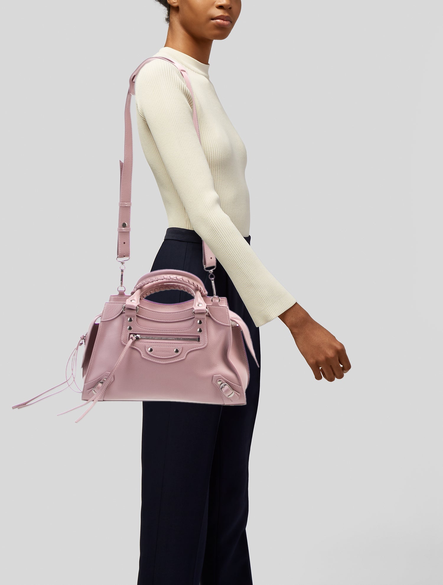 Balenciaga Leather Classic City Small