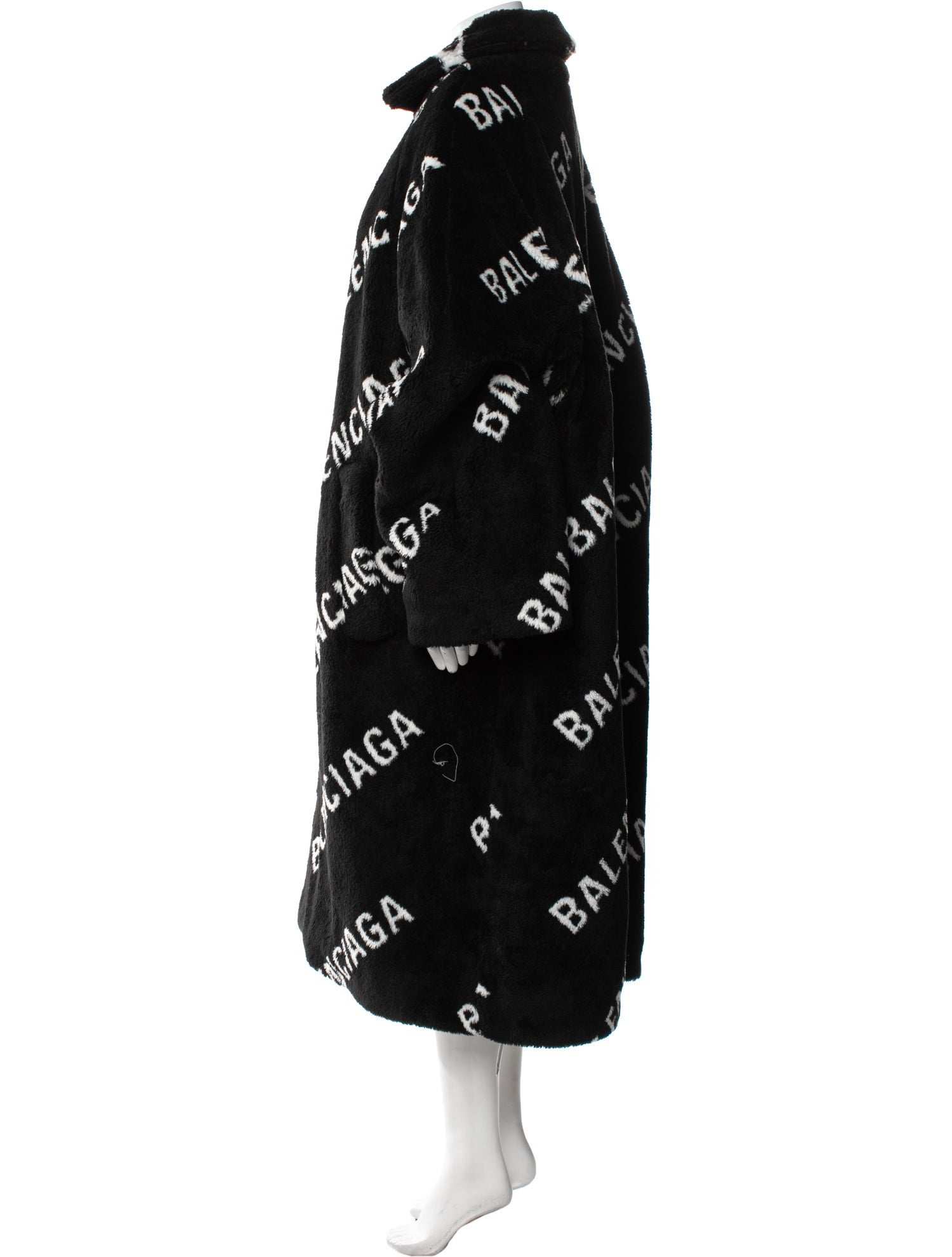 Balenciaga 2019 All Over Coat