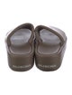 Balenciaga Leather Slides