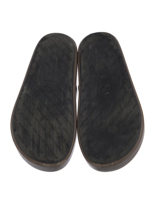 Balenciaga Leather Slides