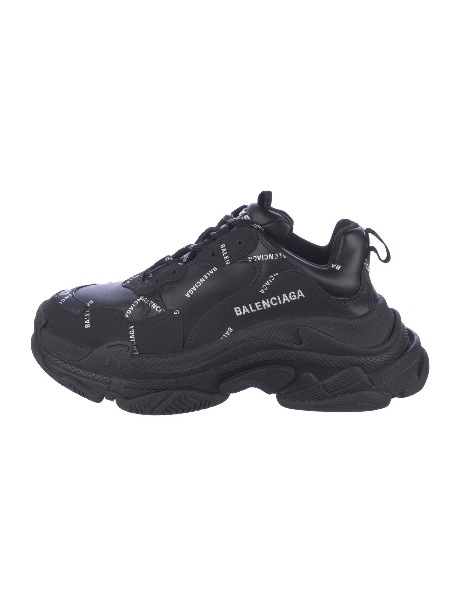 Balenciaga Triple S 'All Over' Chunky Sneakers