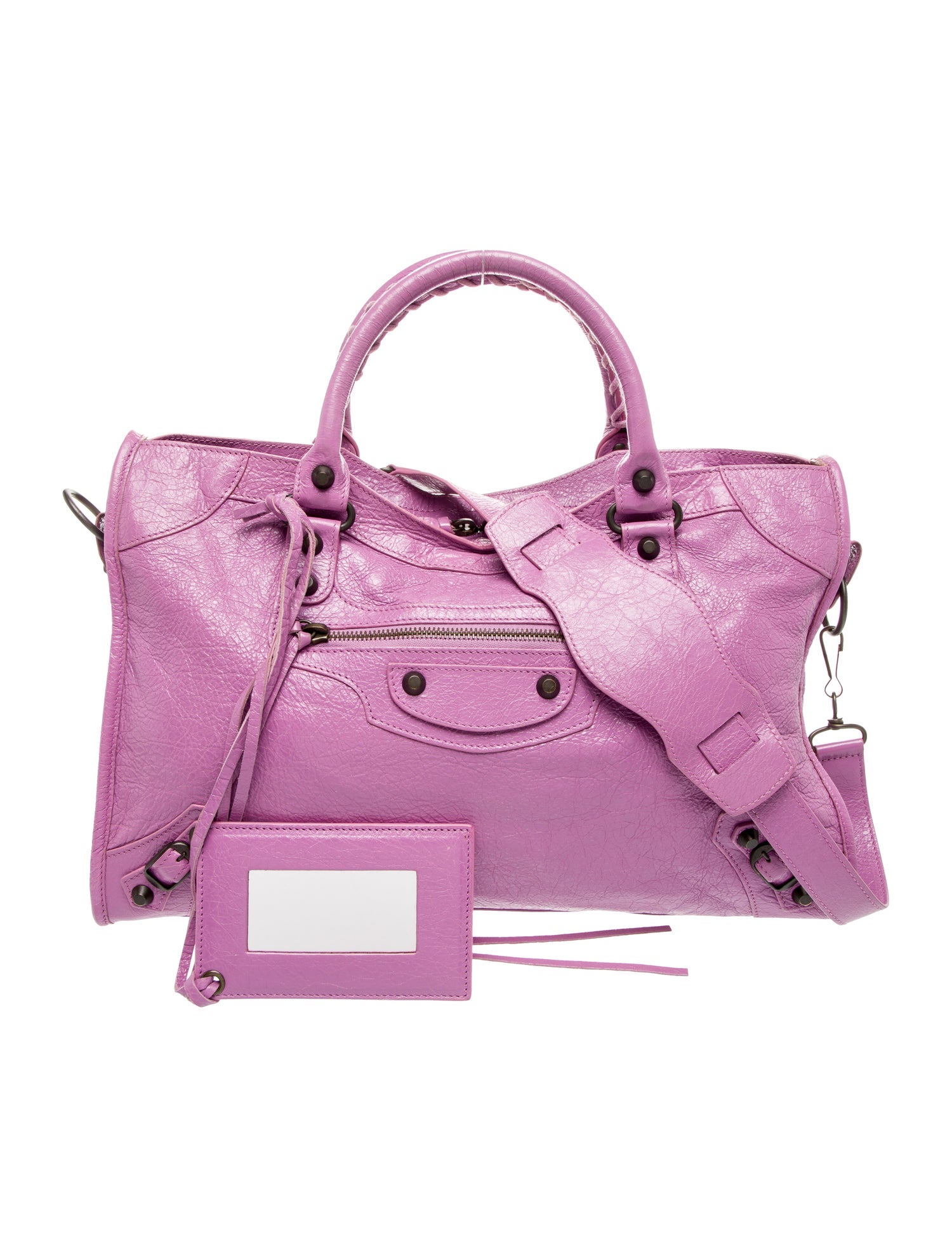 Balenciaga Leather Motocross Classic City