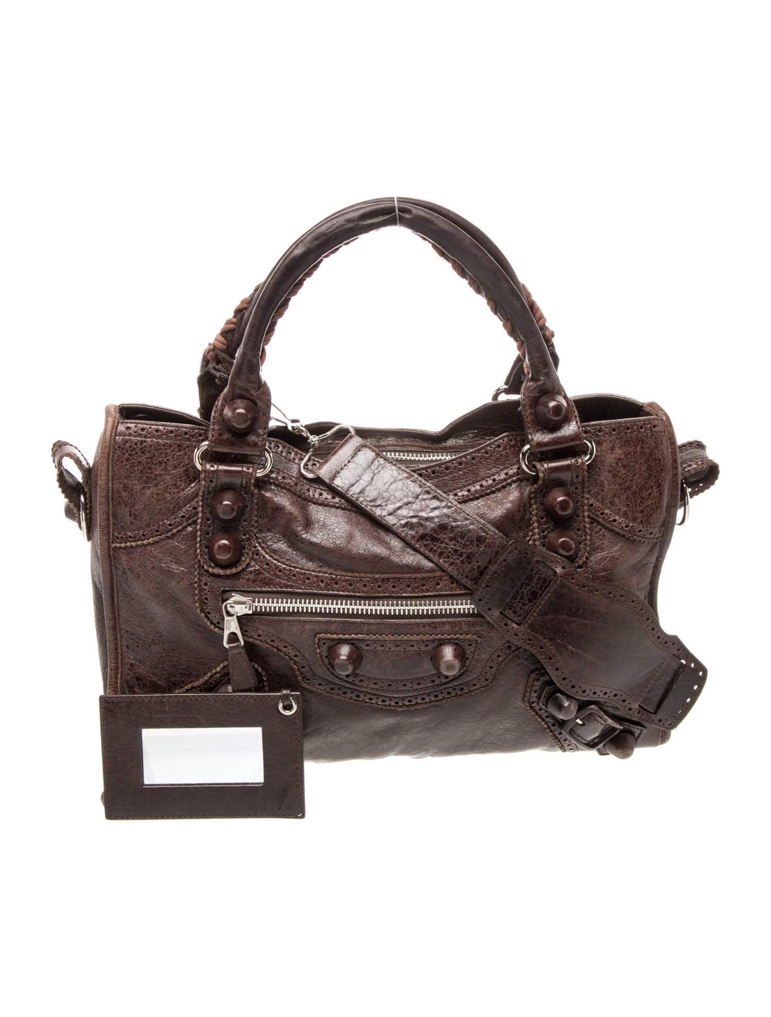 Balenciaga Leather Motocross City Giant