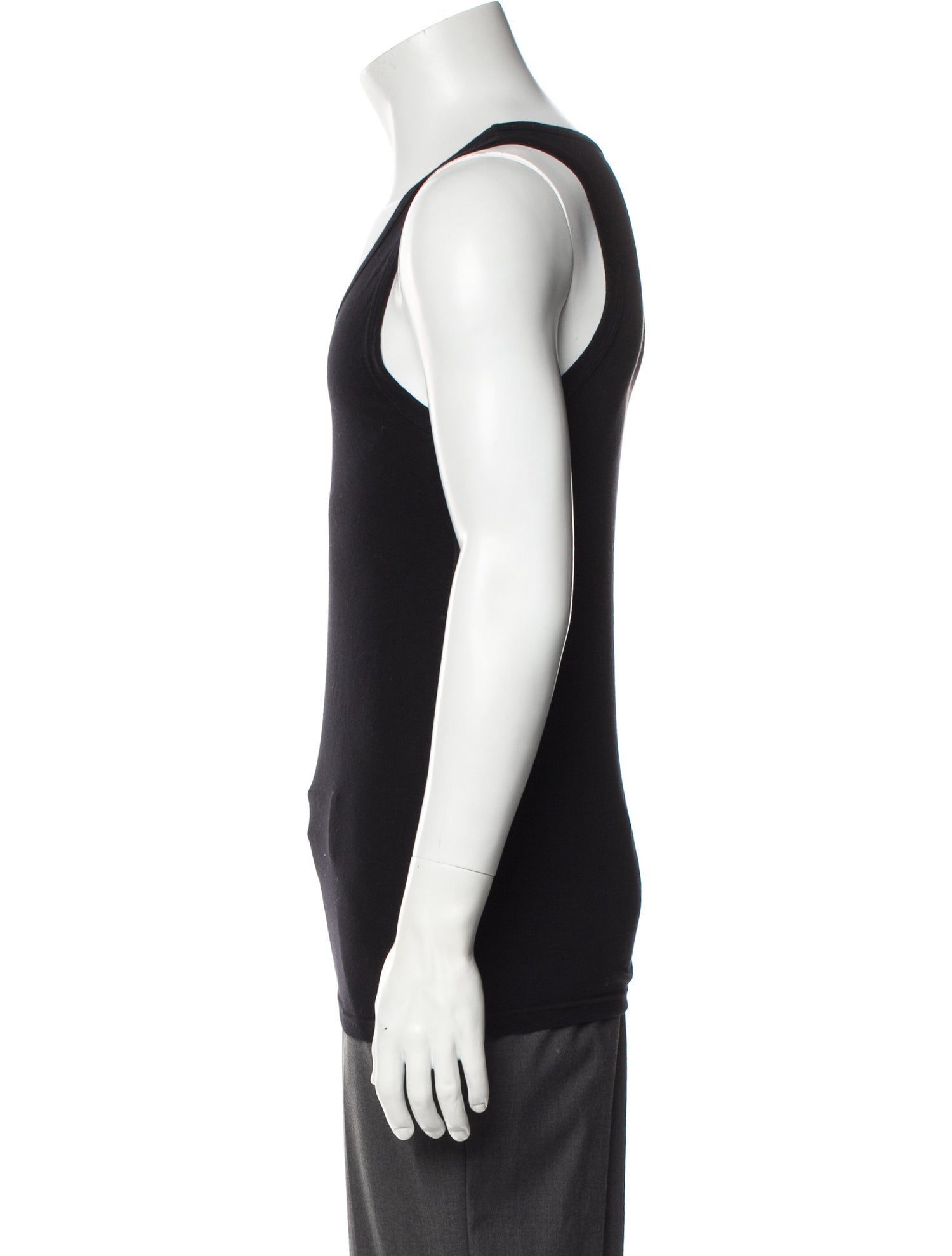 Balenciaga Signature Logo Scoop Neck T-Shirt