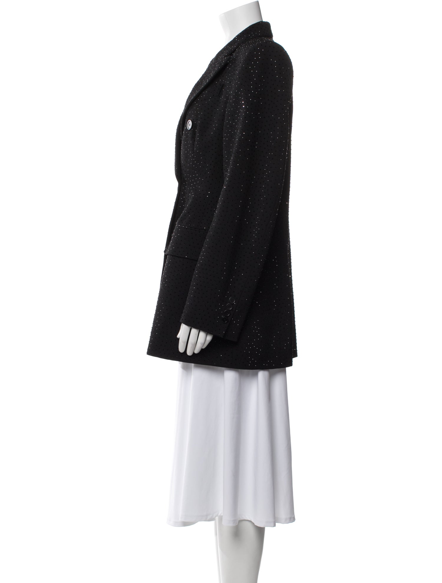 Balenciaga 2024 Rhinestone Blazer