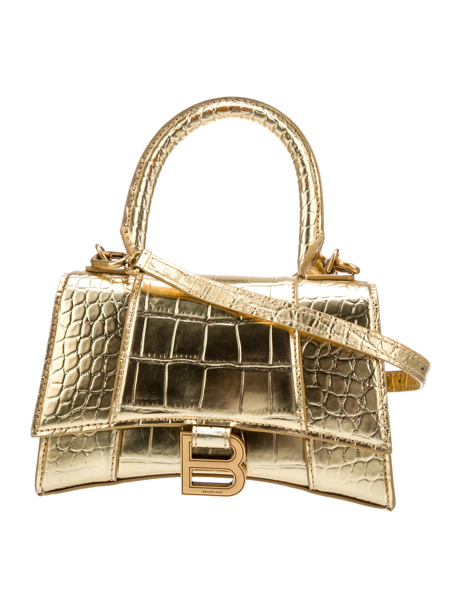 Balenciaga Embossed Leather Motocross City Giant